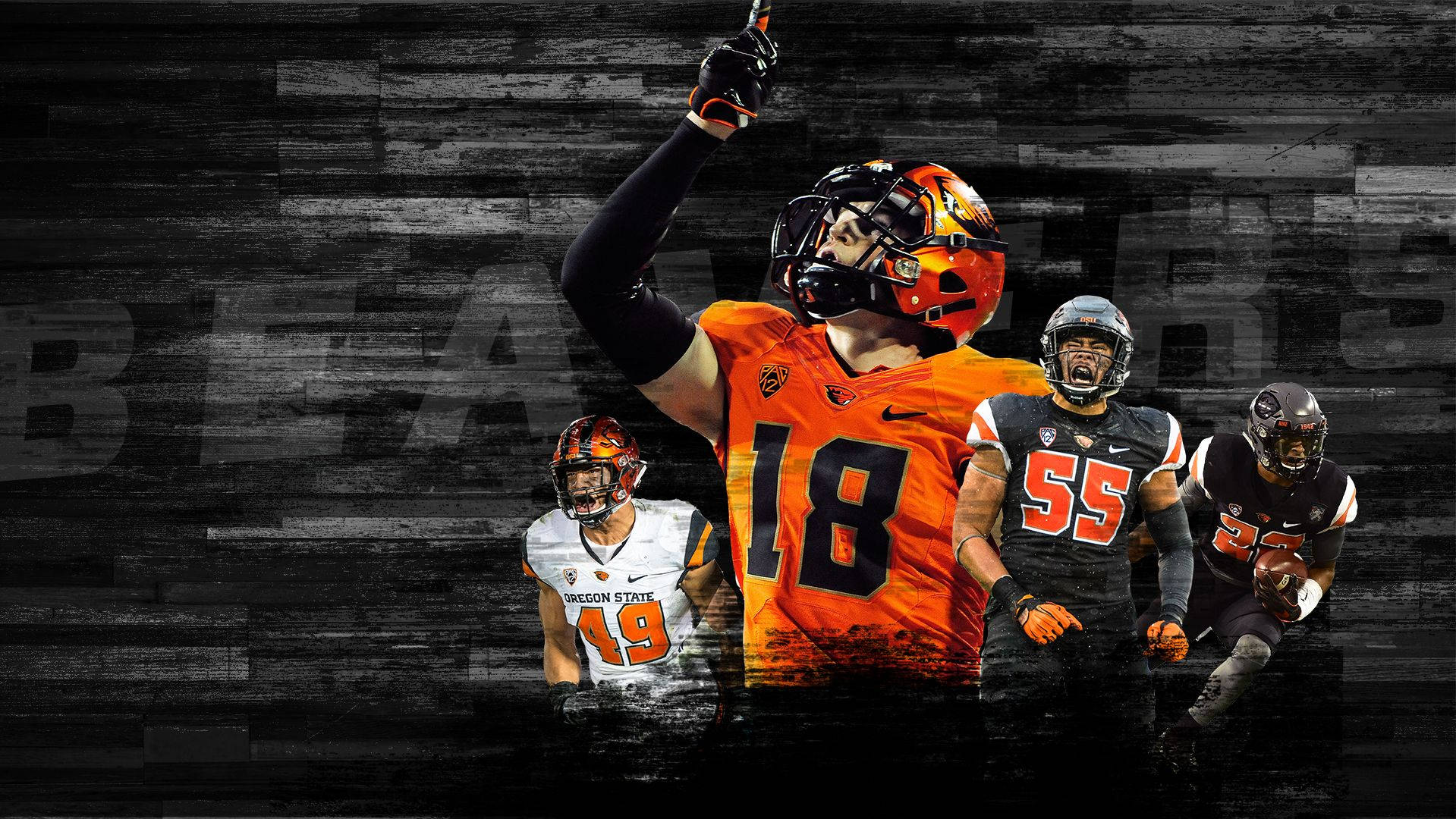Fodbold Oregon State University Athletics desktop-baggrund. — Fodbold Wallpapers