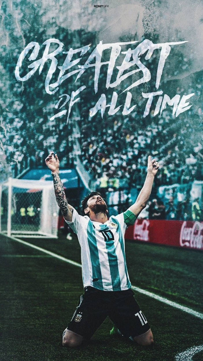 Fodboldgeden Messi Argentina Wallpapers