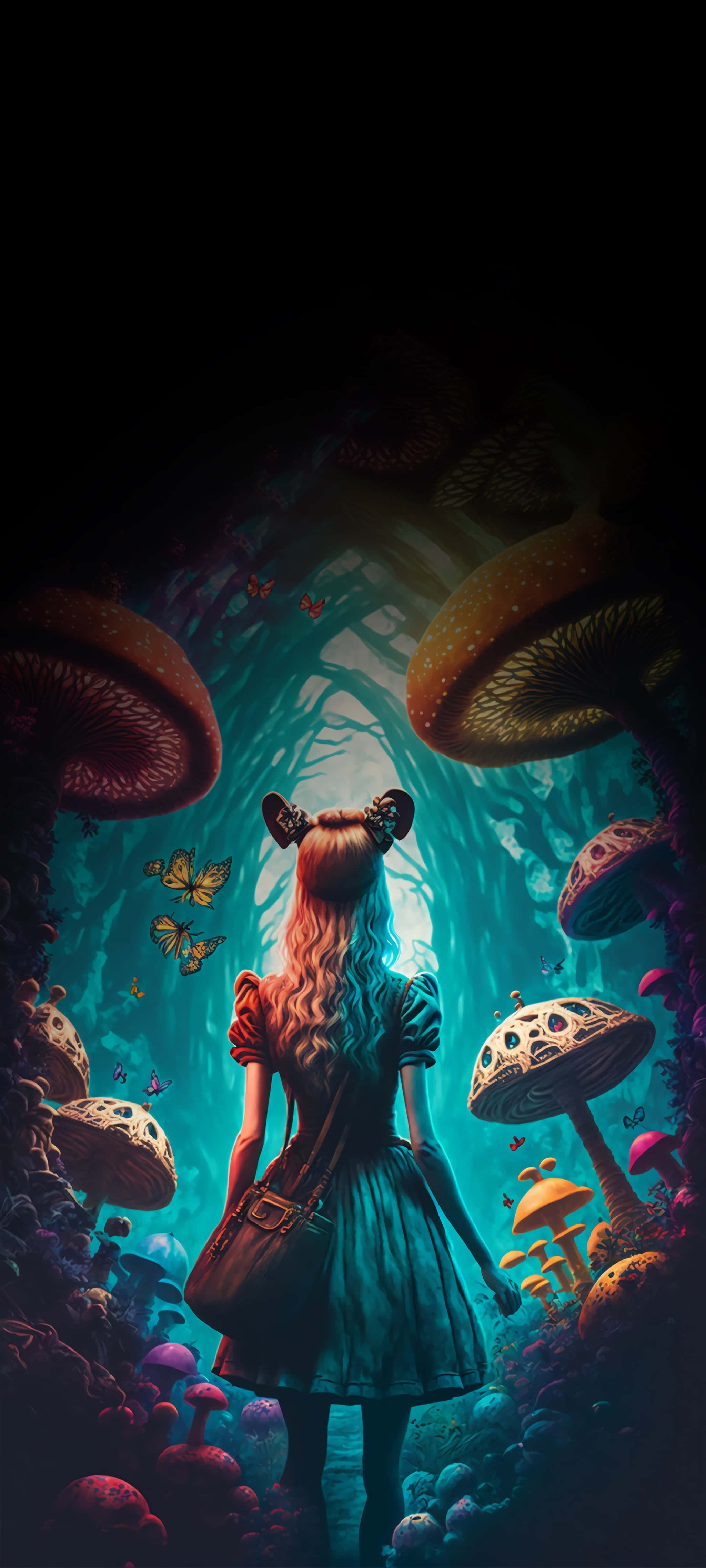 Følg Alice og begiv dig ind i Eventyrlandets verden. Wallpapers