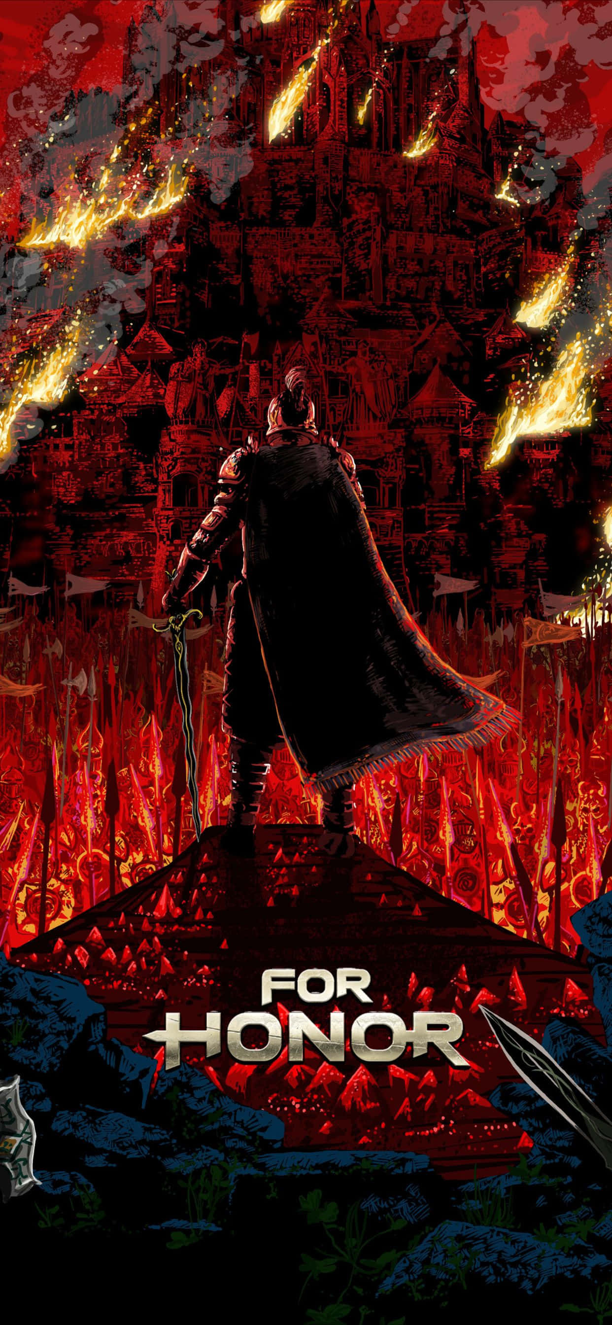 For Honor møder iPhone Xs Max Wallpapers