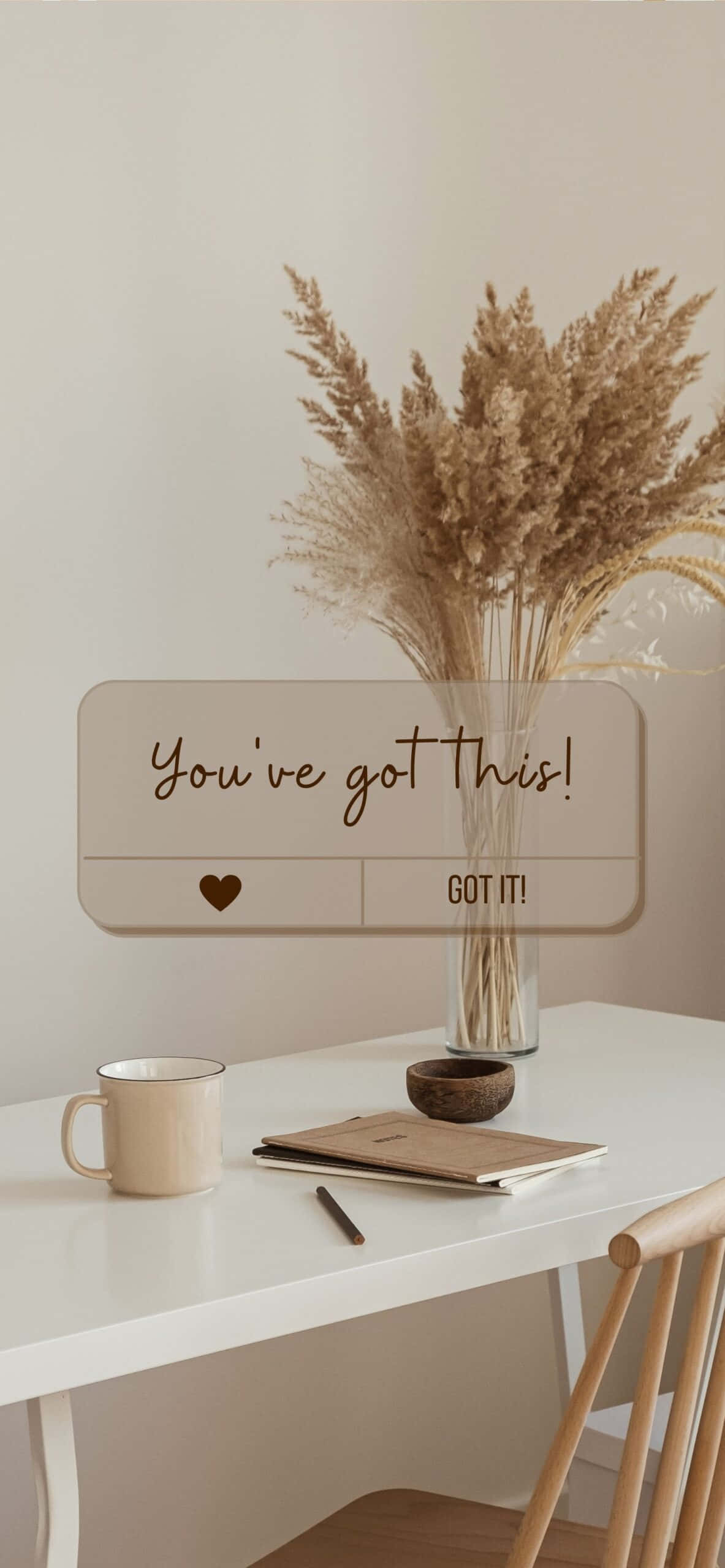 Forbedre dit hjems udseende med Aesthetic Beiges signaturbaggrund. Wallpapers