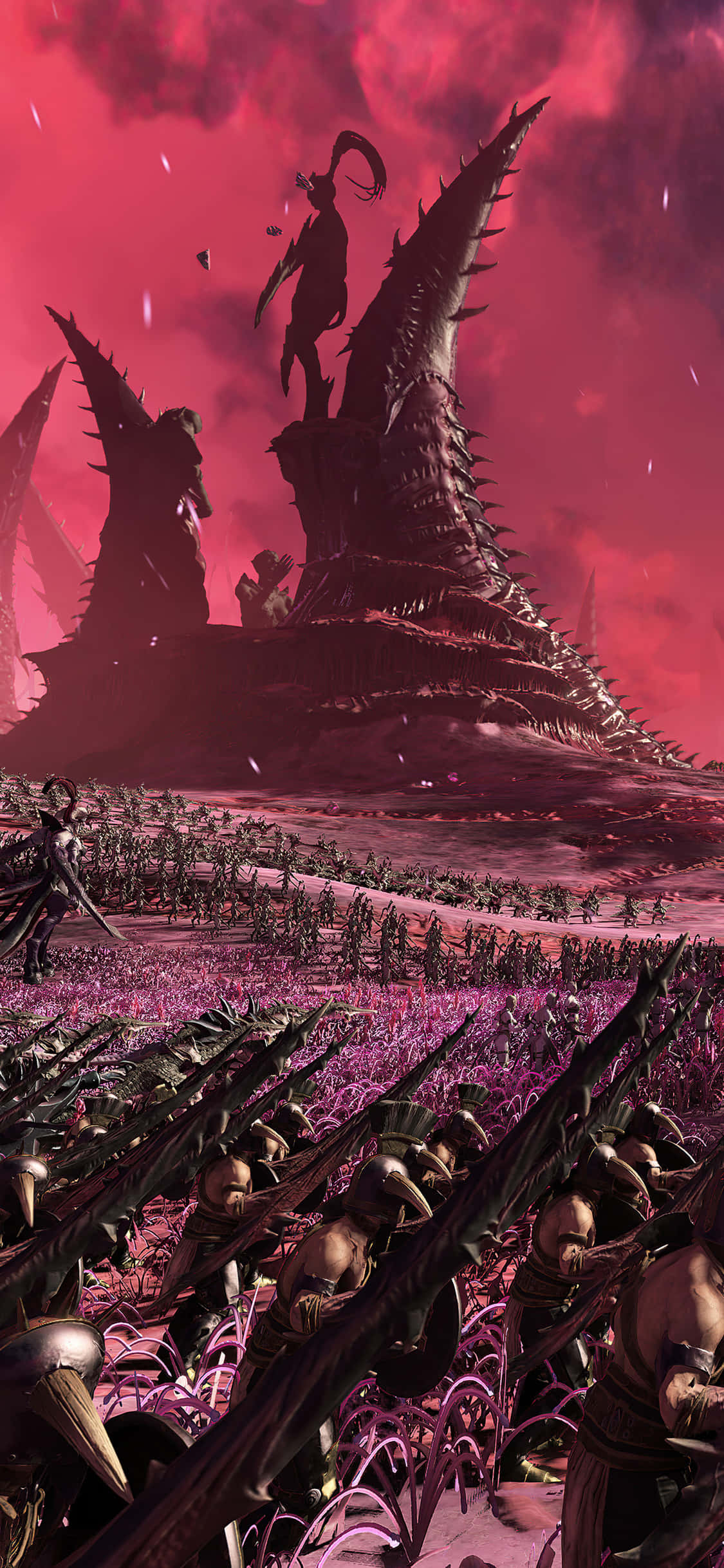 "Forbered dig på episke kampe med iPhone X Total War: Warhammer" Wallpapers