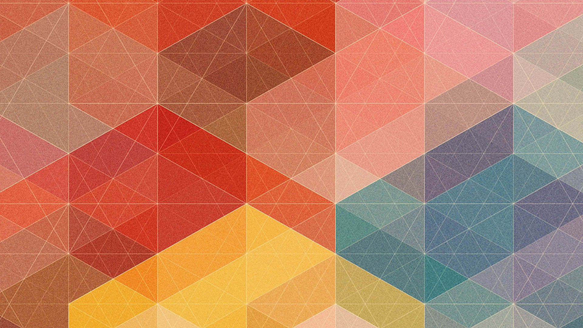 Forbundne geometriske fliser Wallpapers