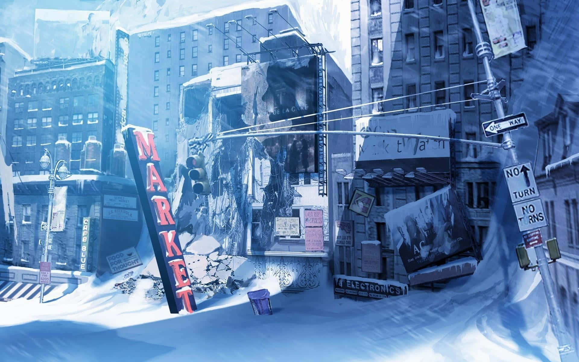 Fordyb dig i animekulturen i Anime City Wallpapers
