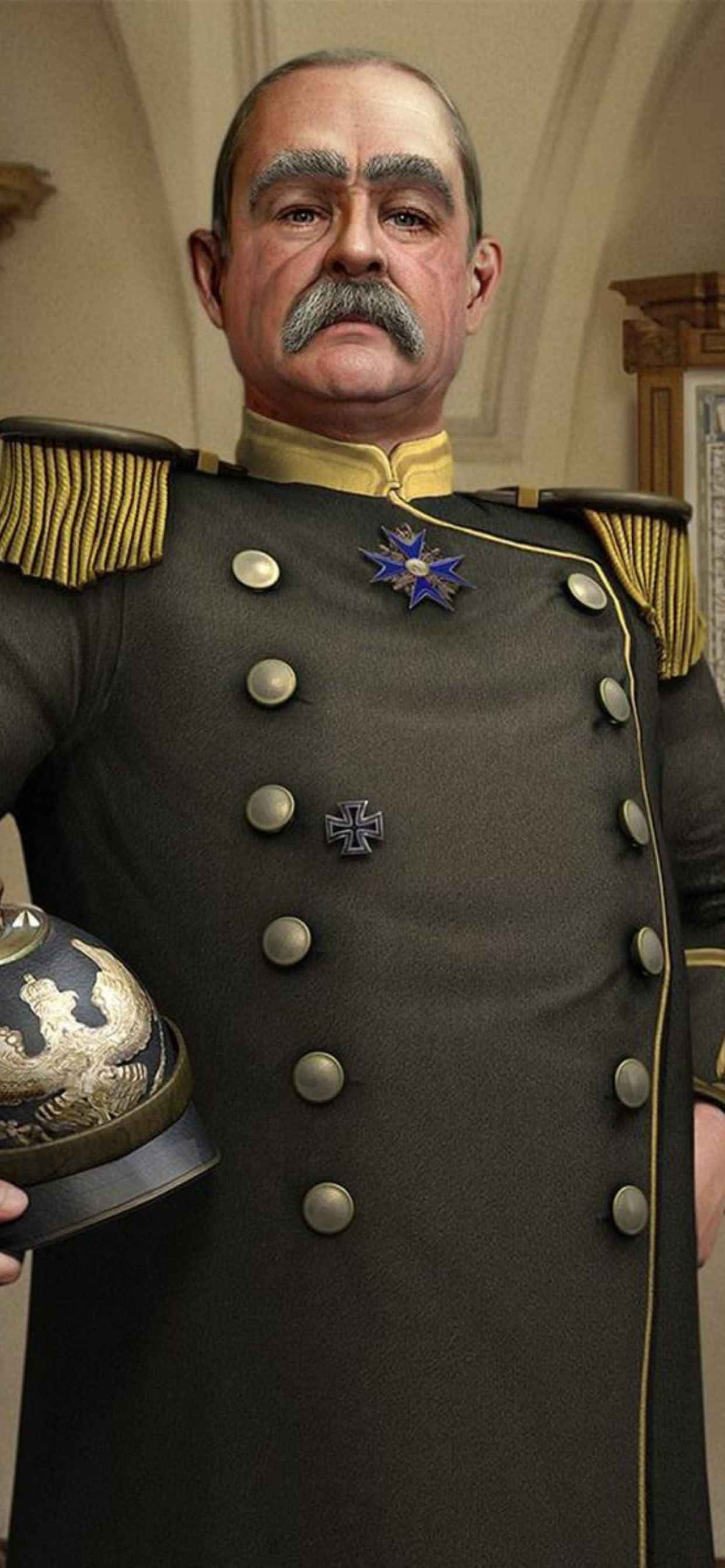 Fordyb dig i en fængslende verden med iPhone Xs Max Civilization V Wallpapers