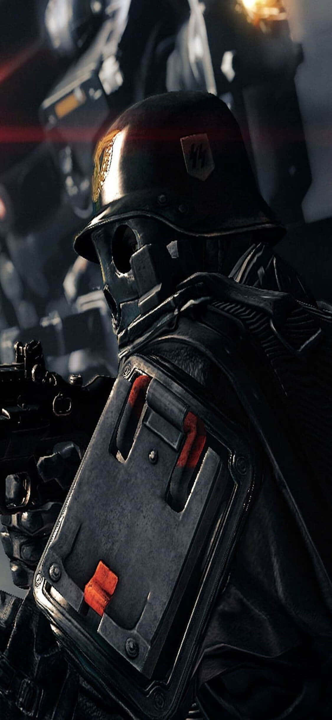 Fordyb dig i Wolfenstein II-verdenen på din nye iPhone Xs! Wallpapers