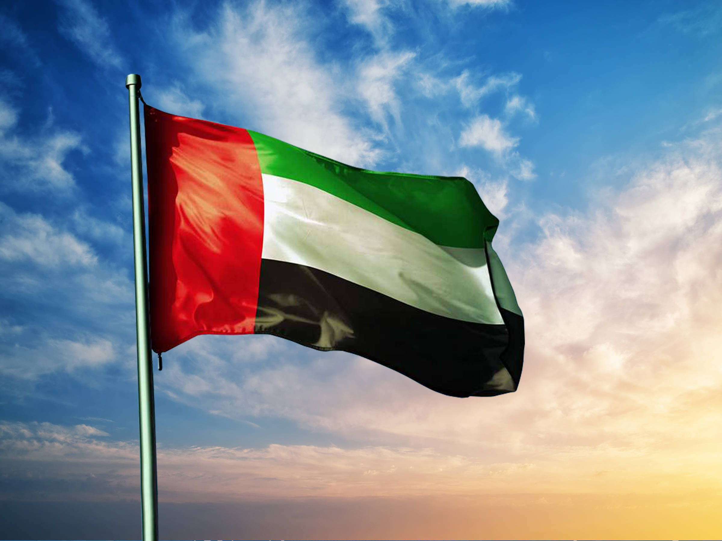 Forenede Arabiske Emiraters Flag Wallpapers