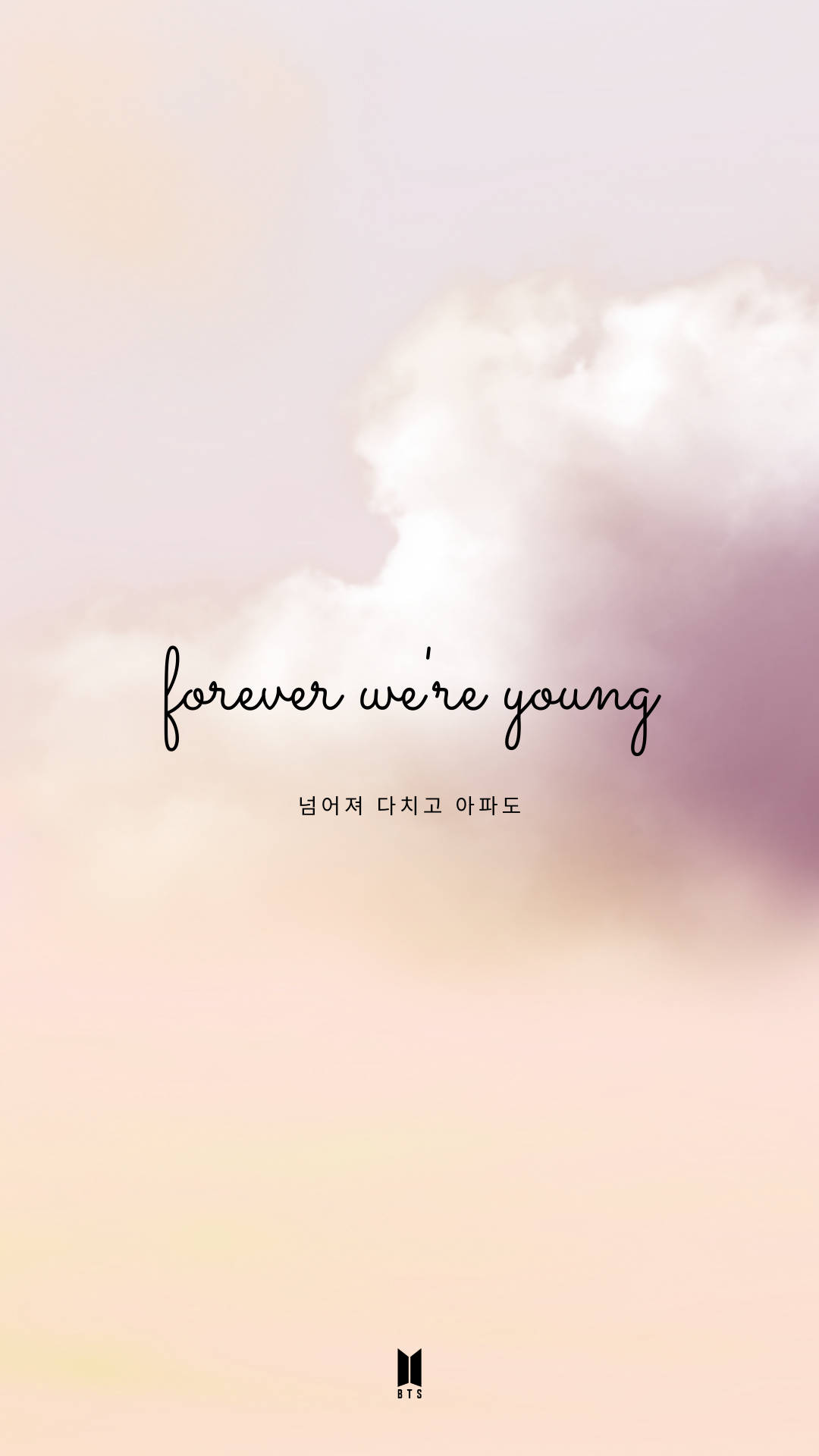 Forever Young BTS Aestetik Wallpapers