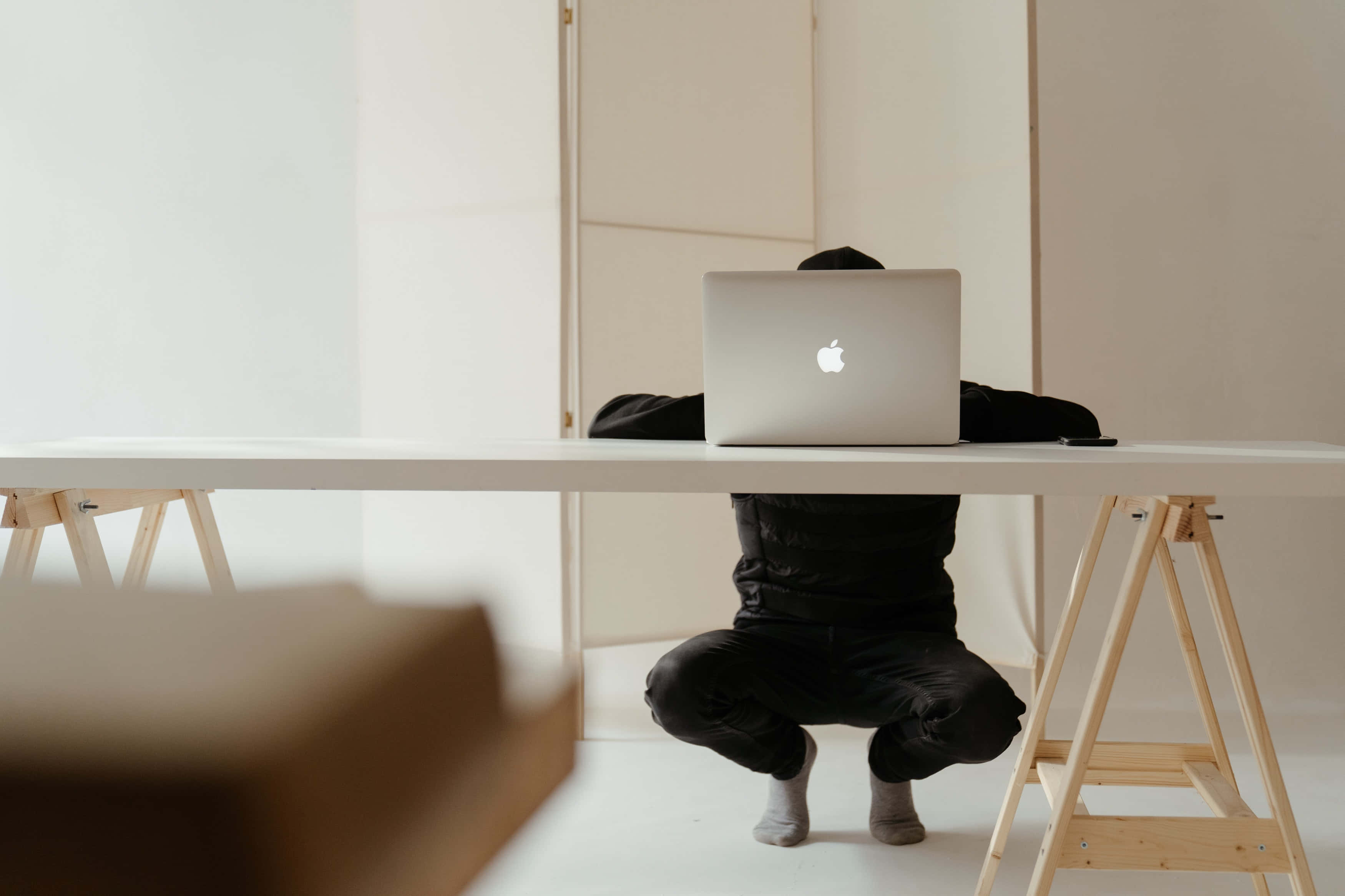 Forny dit arbejdsområde med en æstetisk Macbook Wallpapers