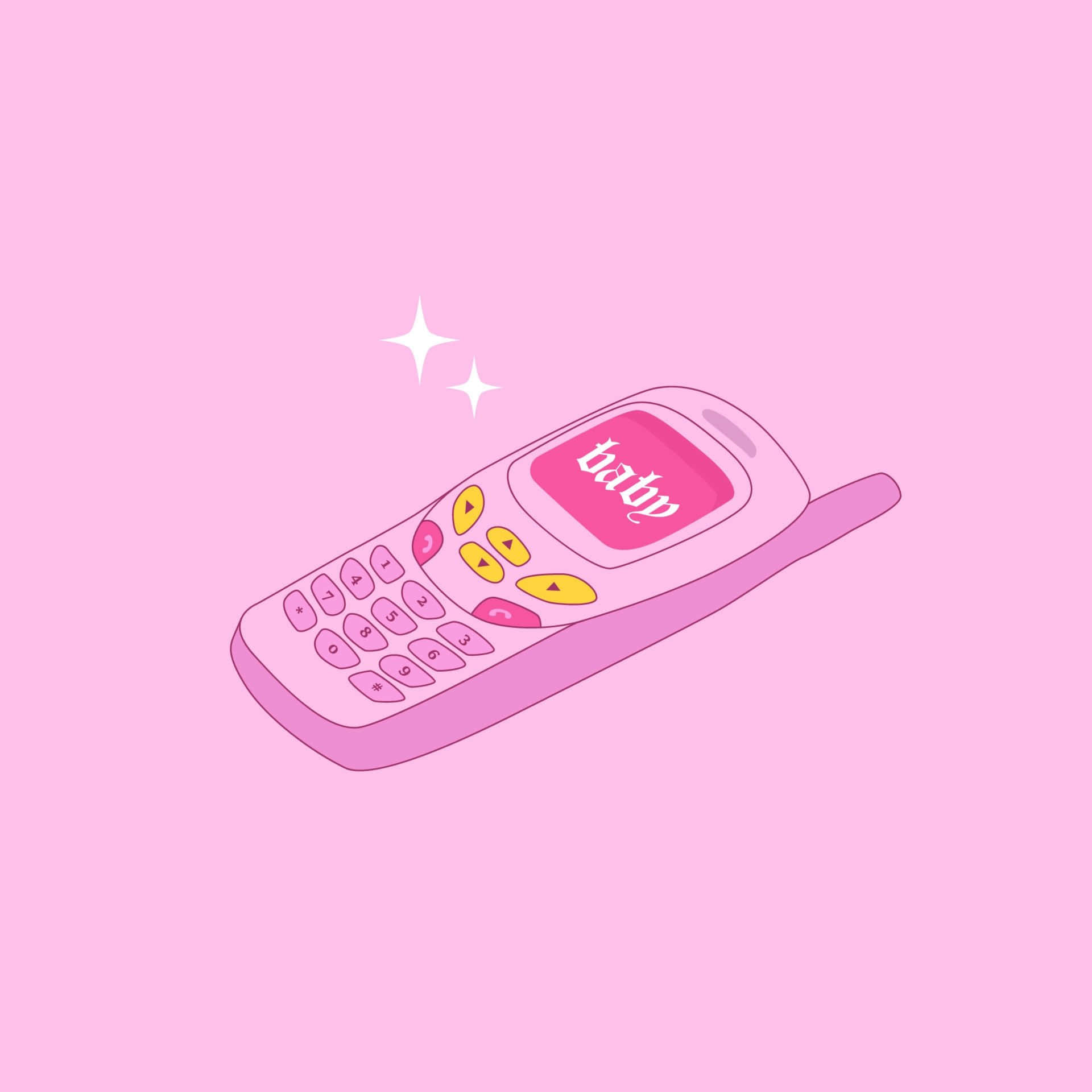 Fortab dig i nostalgi for Y2K-æstetikken Wallpapers