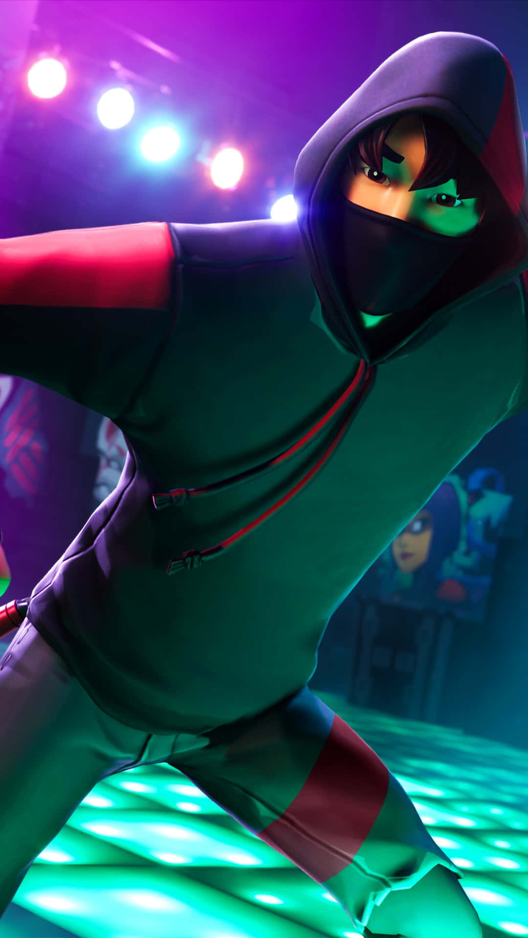 Fortnite Galaxy med tilstoppet mund Wallpapers