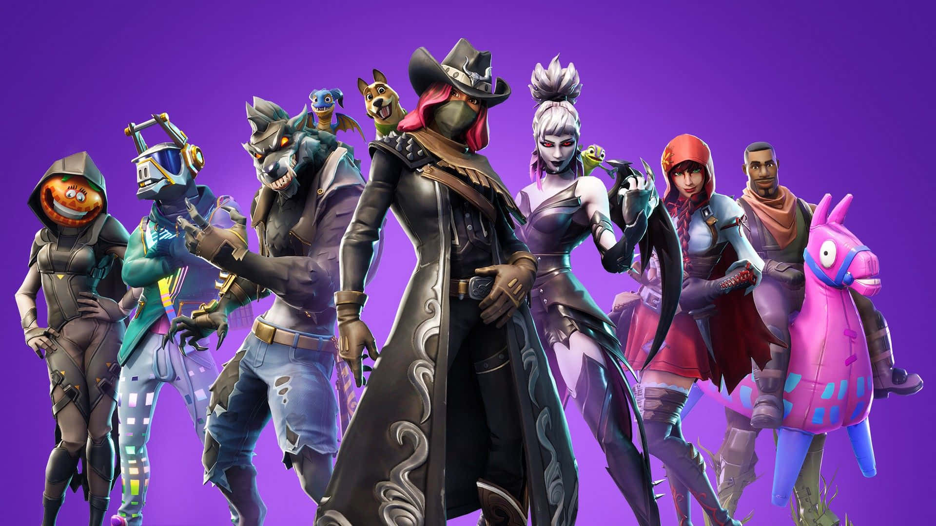 Fortnite-karakterer i sæson 6 Wallpapers