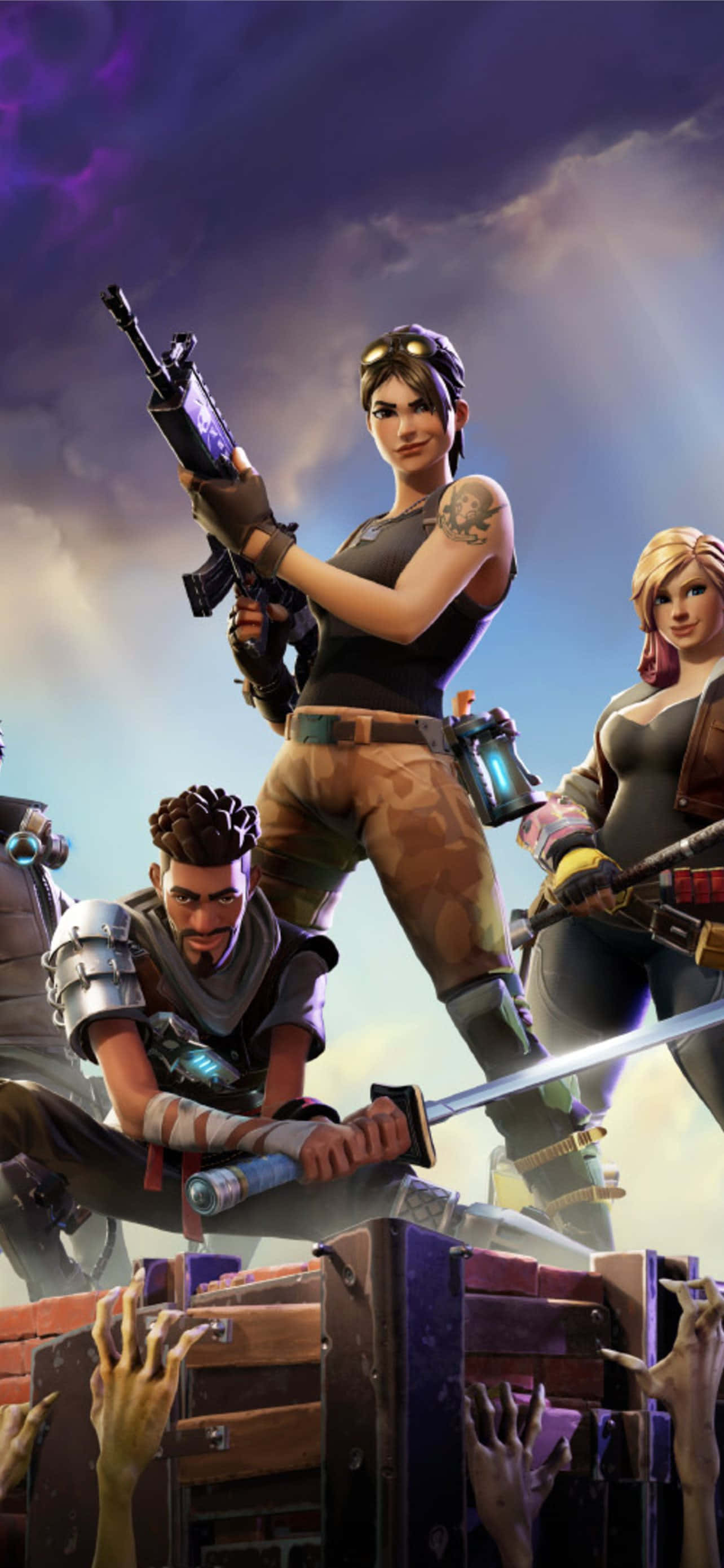 Fortnite Kuno med andre Wallpapers
