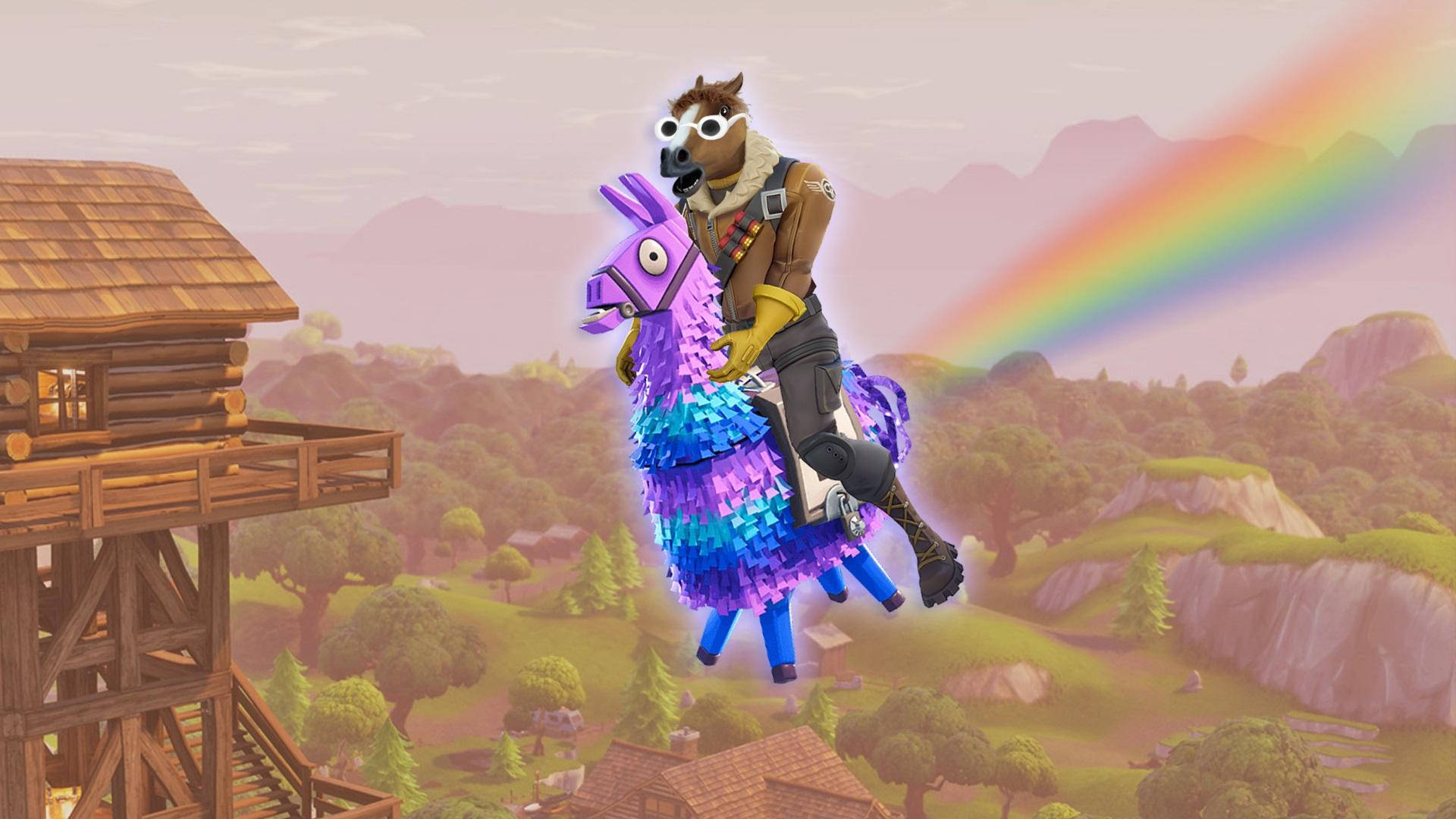 Fortnite Meme Pony Ridden Wallpapers