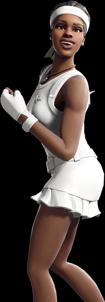 Fortnite tennisoutfit karakter Wallpapers