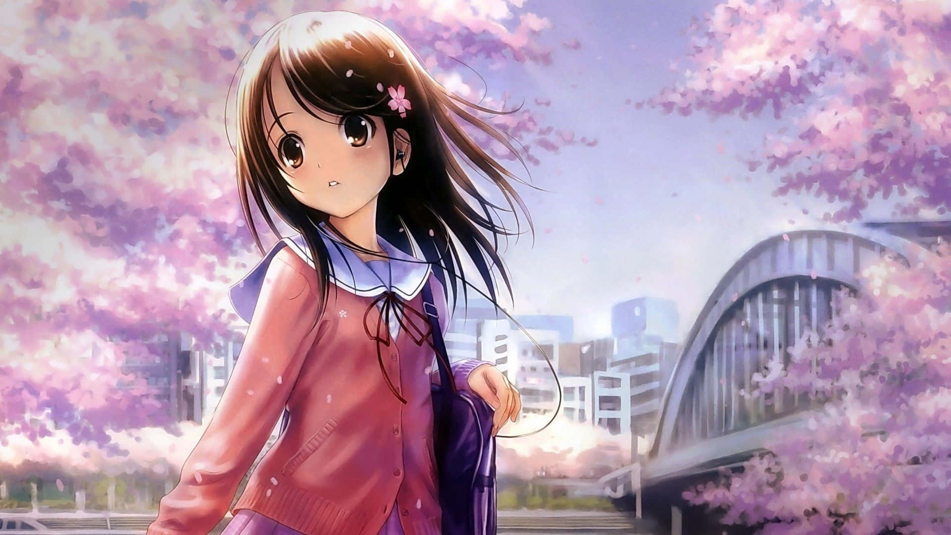 Fortryllende anime-fantasyverden Wallpapers