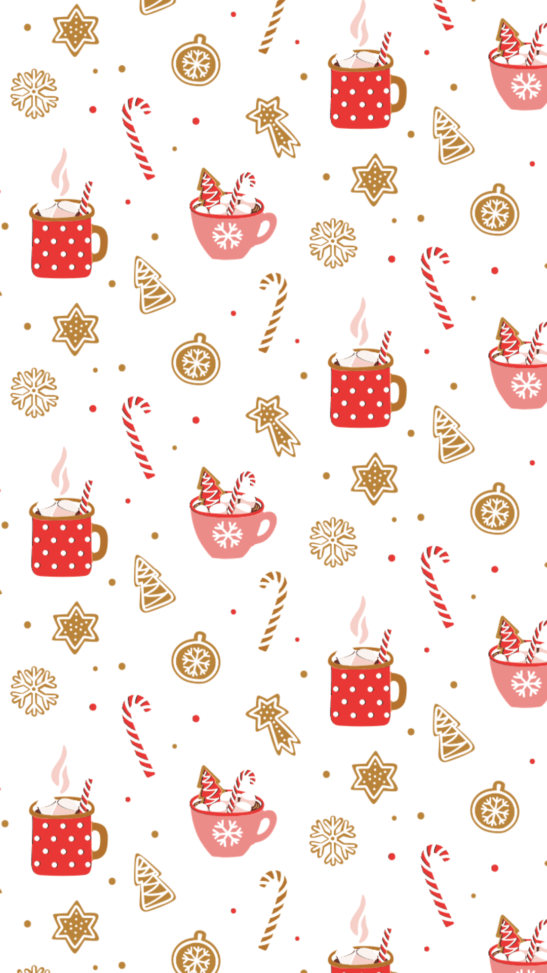 Fortryllende julelys som telefonbaggrund Wallpapers