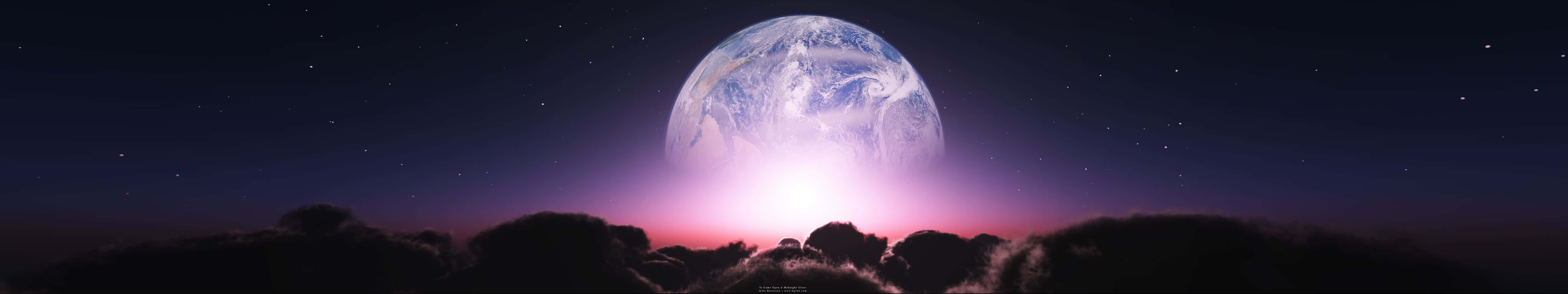 Fortryllende måneskin Pixel 3 skrivebordsbaggrund Wallpapers