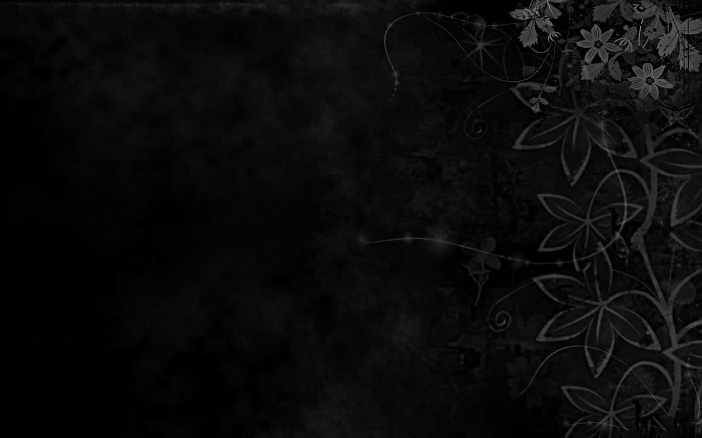 Fortryllende mørk blomstertapet Wallpapers