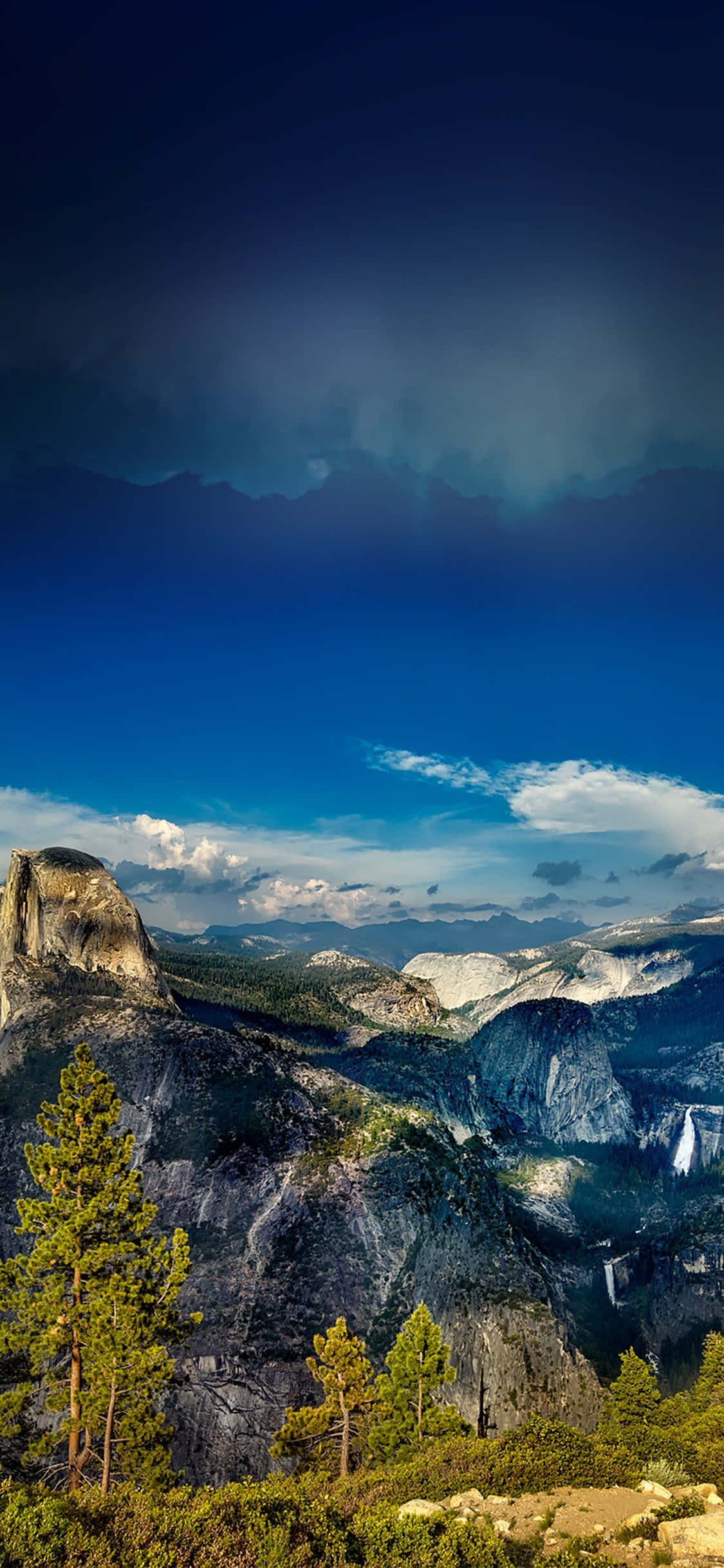 Fortryllende naturens glæde – iPhone X-baggrund Wallpapers