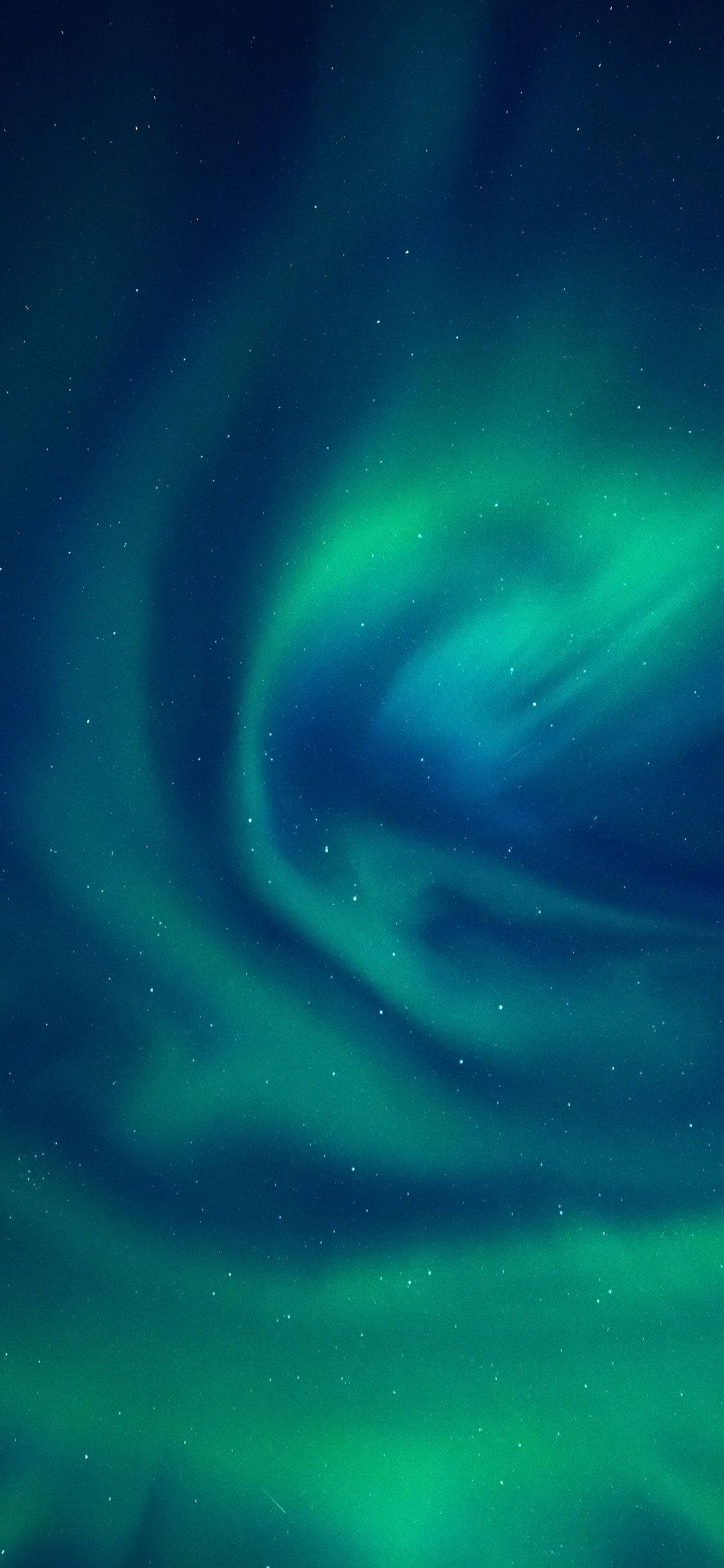 Fortryllende nordlys på den arktiske himmel Wallpapers