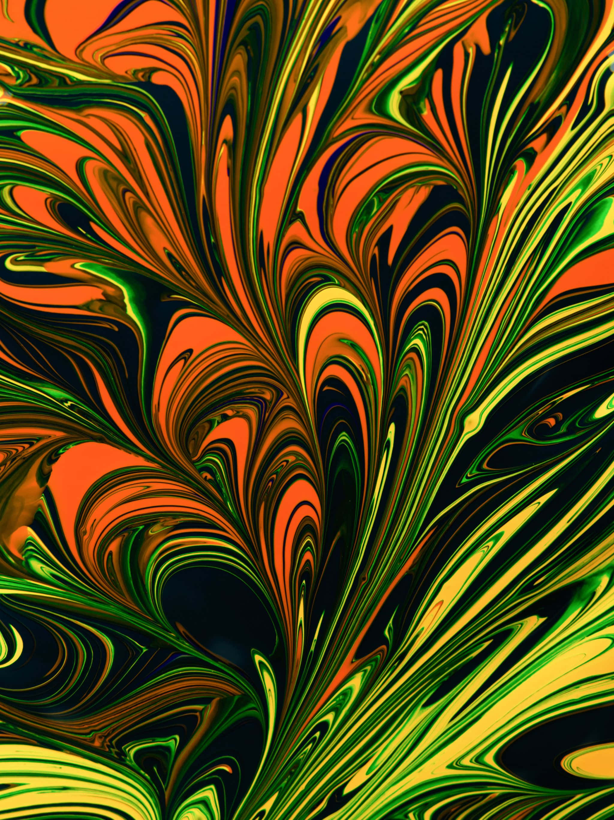 Fortryllende pink og orange solnedgangståge Wallpapers