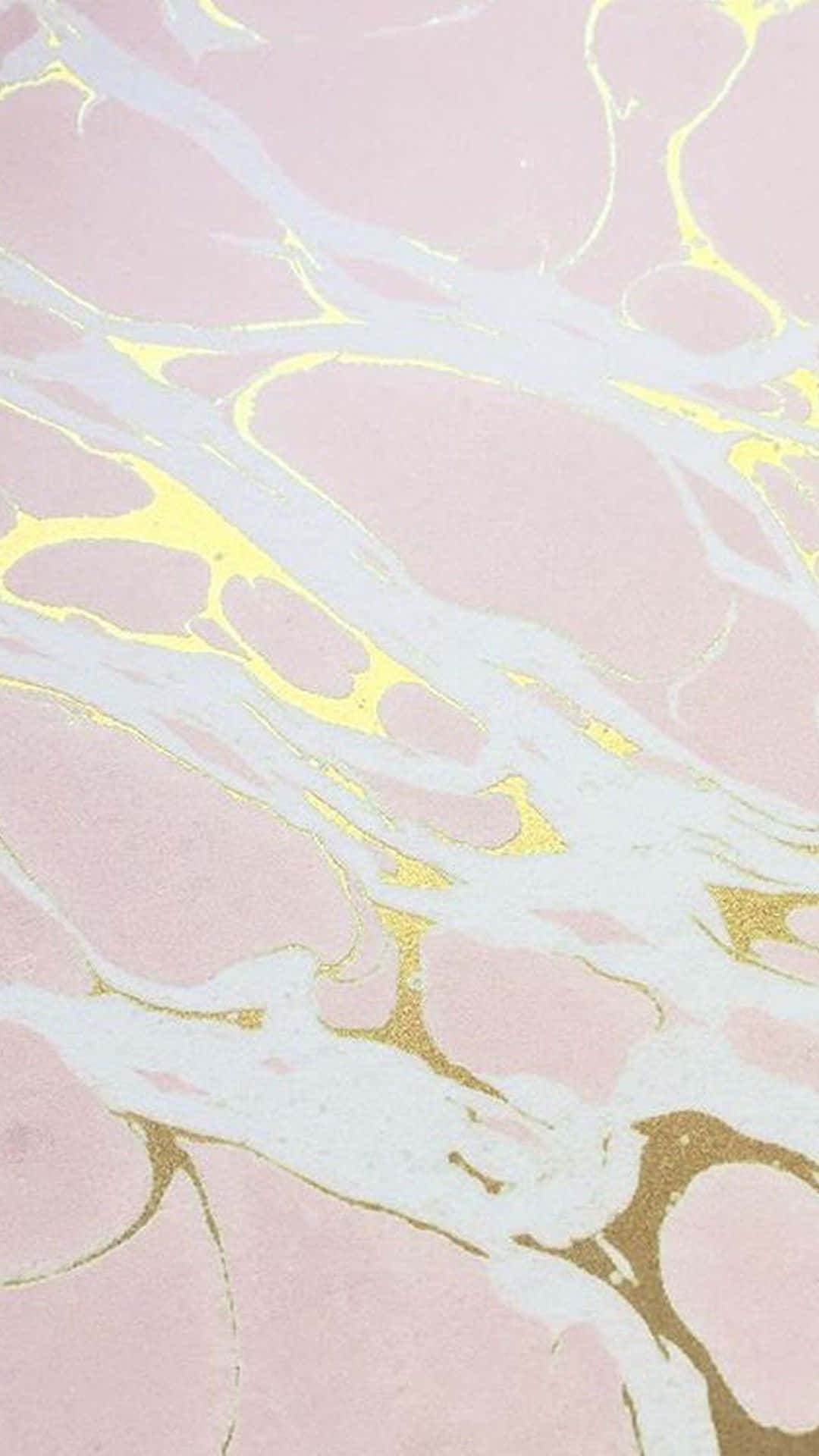 Fortryllende Rose Gold Aesthetic Baggrund Wallpapers