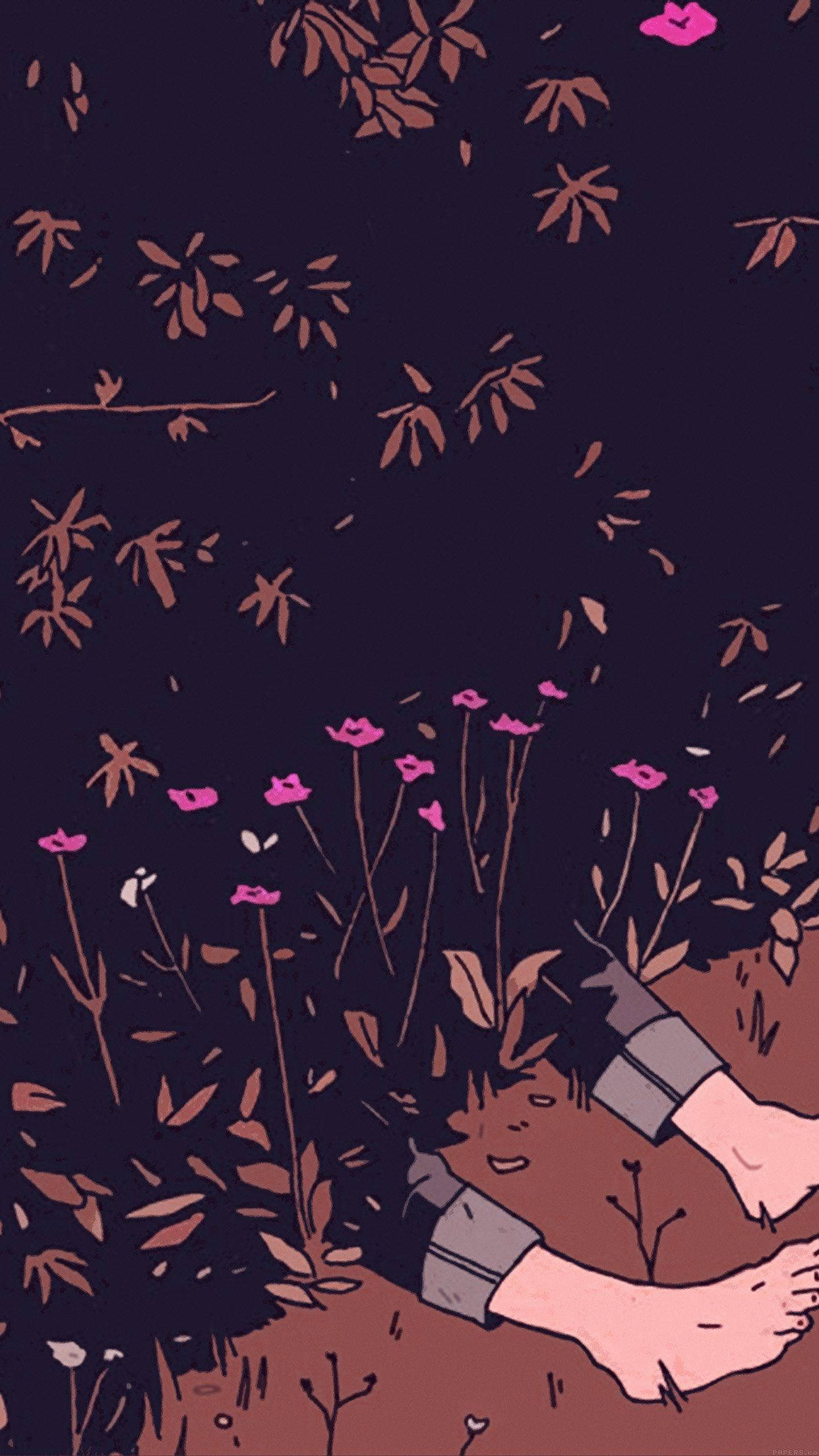 Fortryllende æstetik: Blomsternes kunst Wallpapers