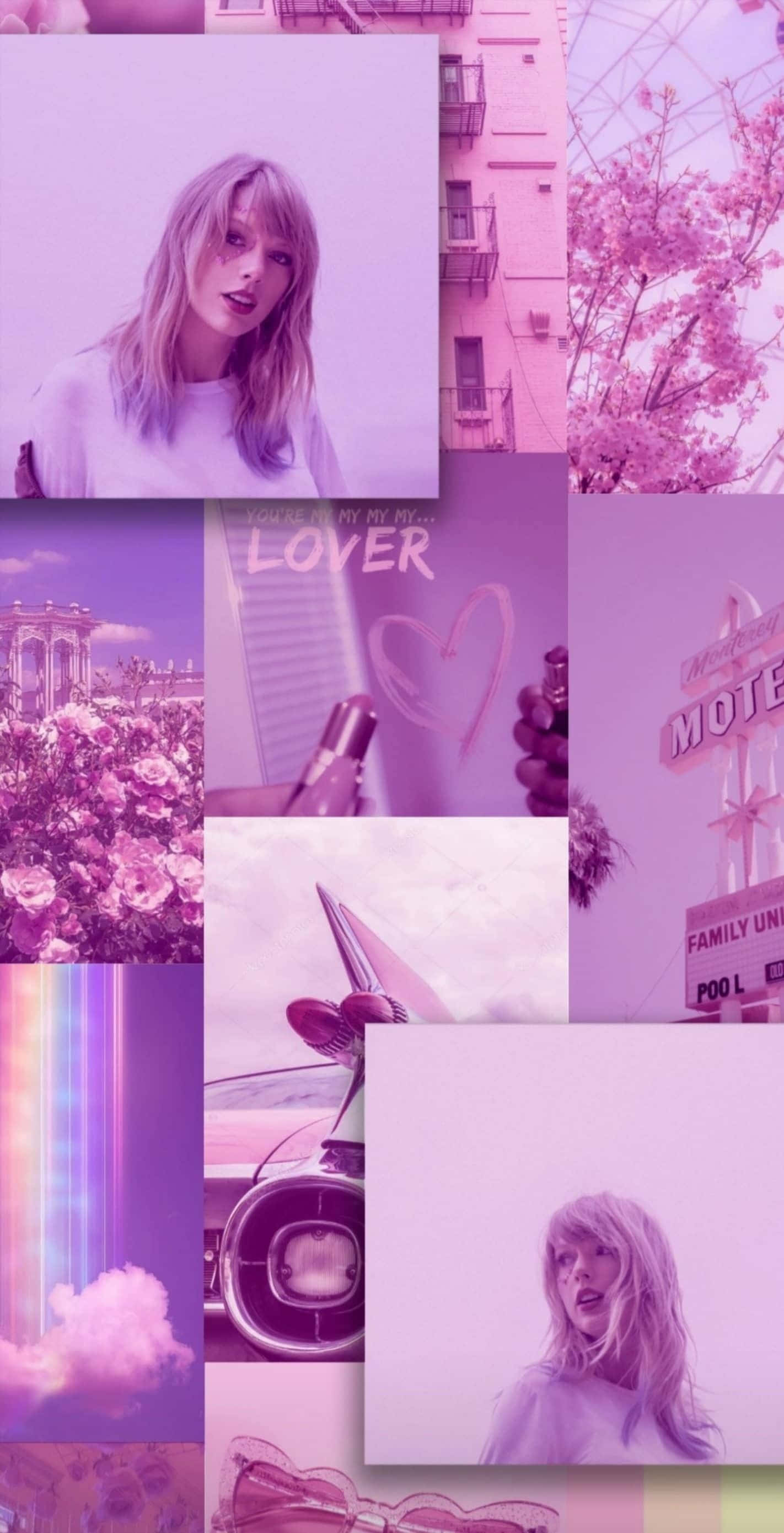 Fortryllende Taylor Swift i scenelys Wallpapers