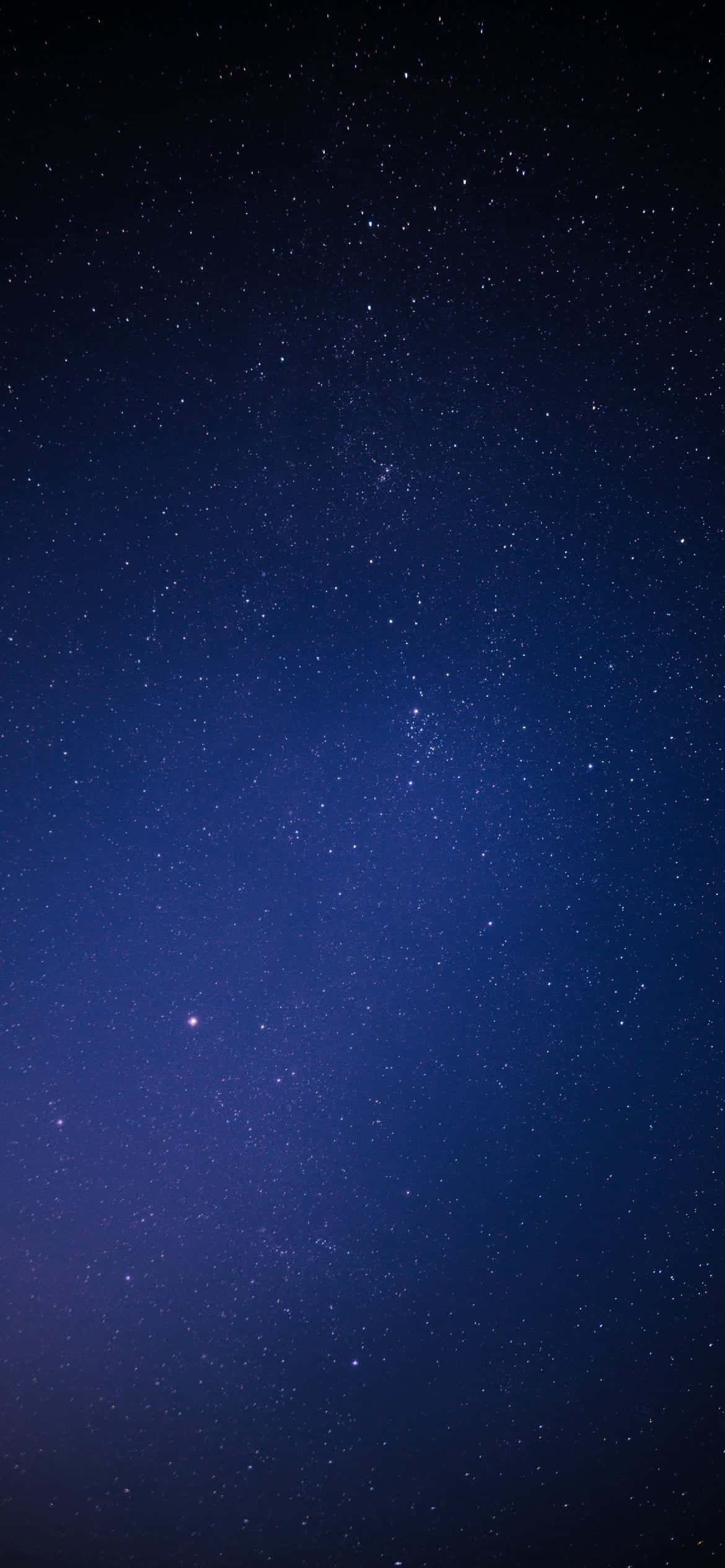 Forvandl din iPhone med Blue Galaxy Design Wallpapers