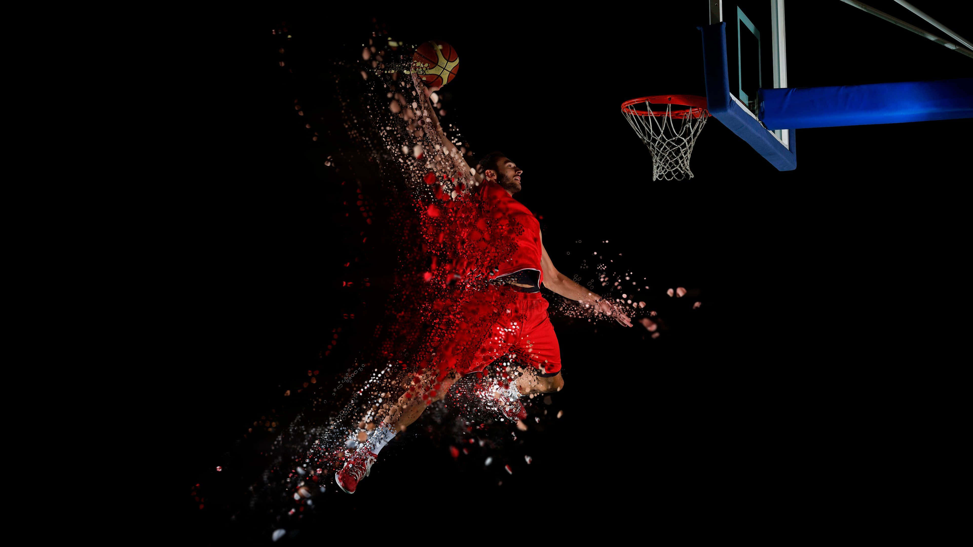Fra drømme om kurve til virkelighed: 4K basketball Wallpapers