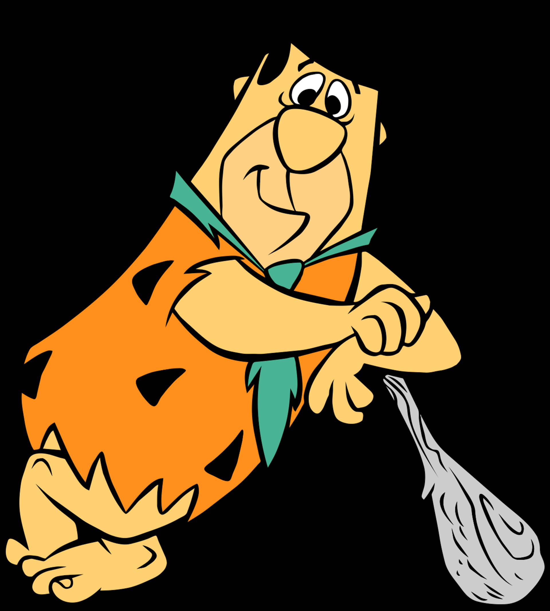 Fred Flintstone flagermus illustration Wallpapers