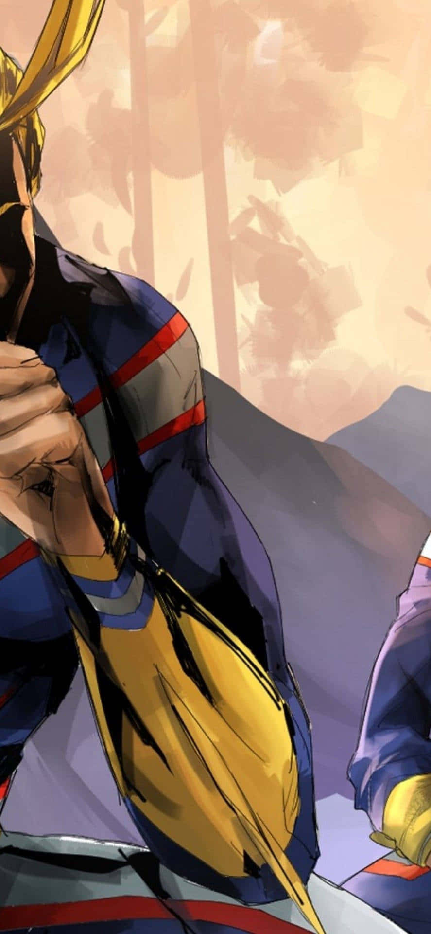 Fredens symbol - All Might Wallpapers