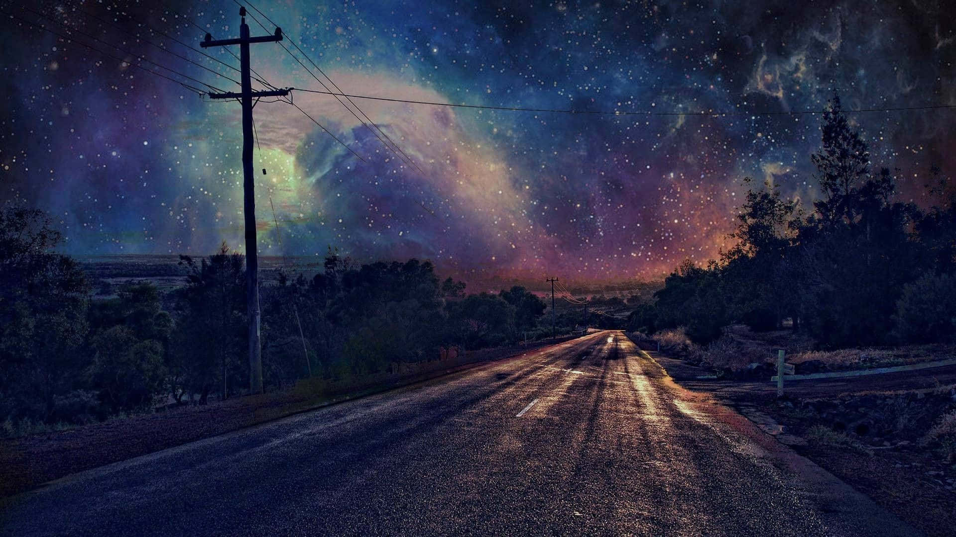 "Fredfyldt Nattehimmel" Wallpapers