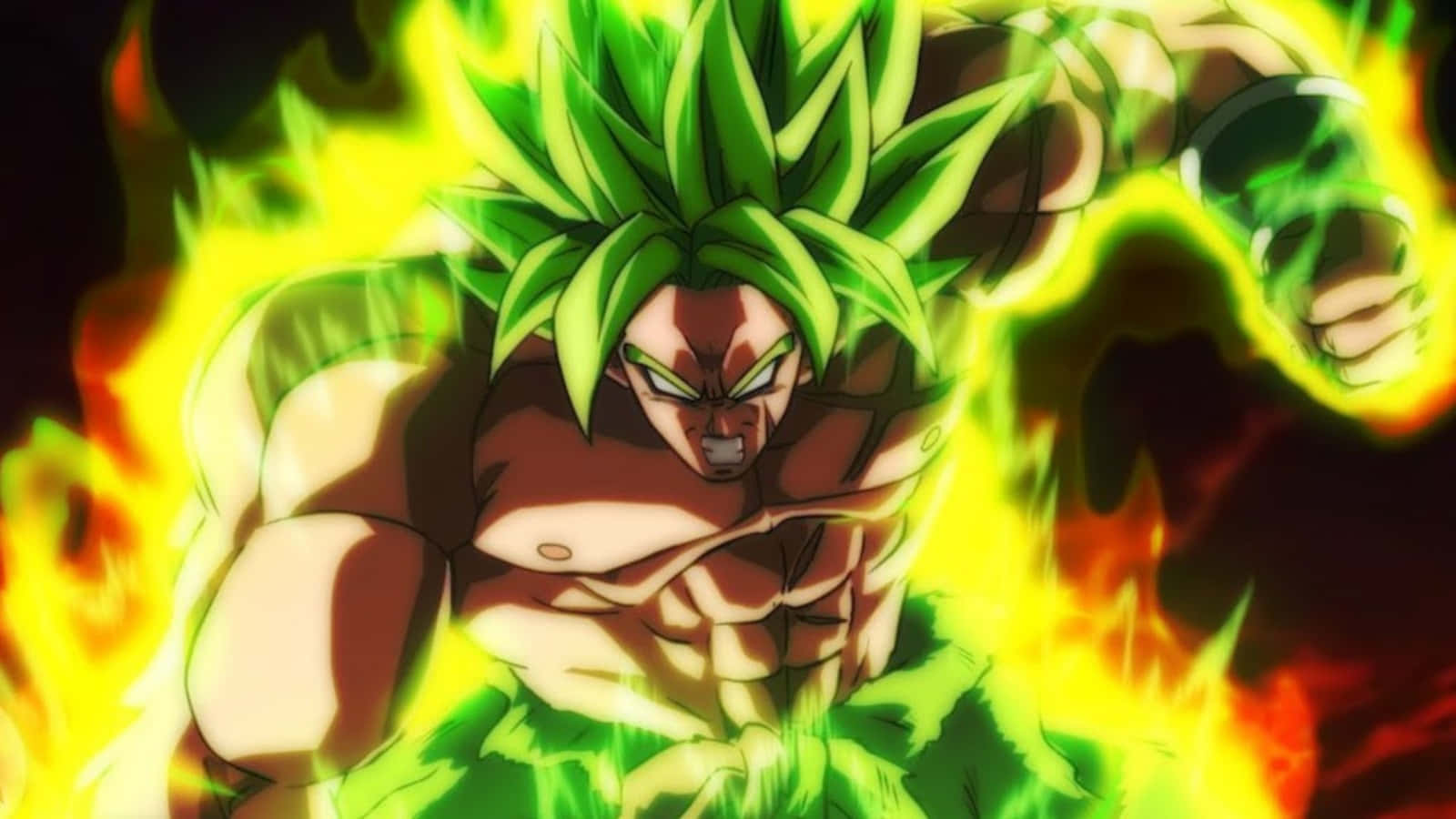 Freeza og Gogeta kæmper for at redde universet i Dragon Ball Super Broly. Wallpapers