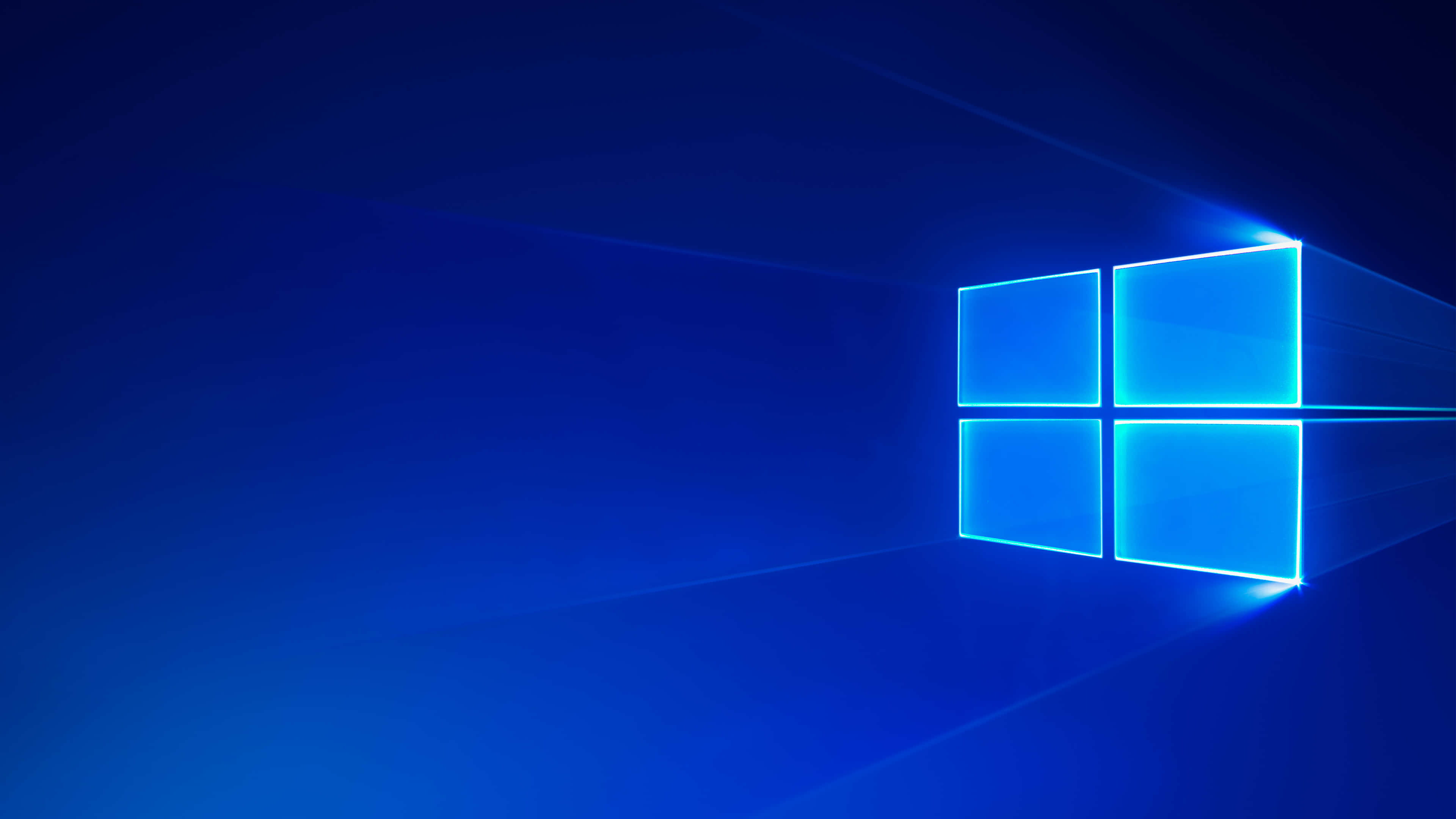 Fremragende blå Windows 10-baggrund Wallpapers