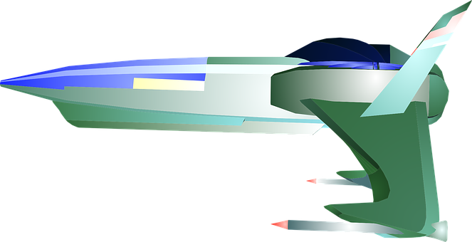 Fremtidigt rumskibskoncept Wallpapers
