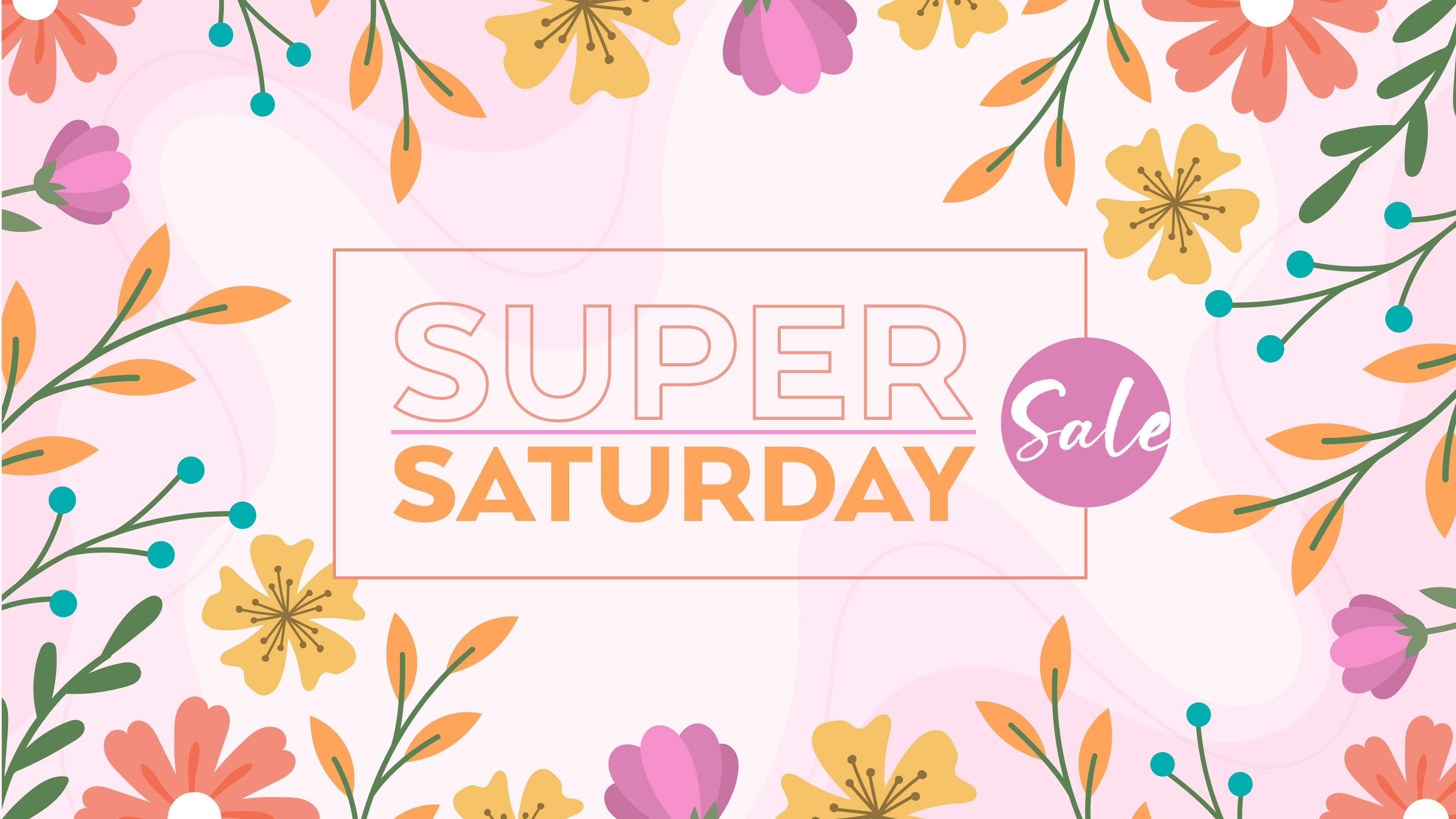 Frigør glæden ved besparelser denne Super Saturday Wallpapers