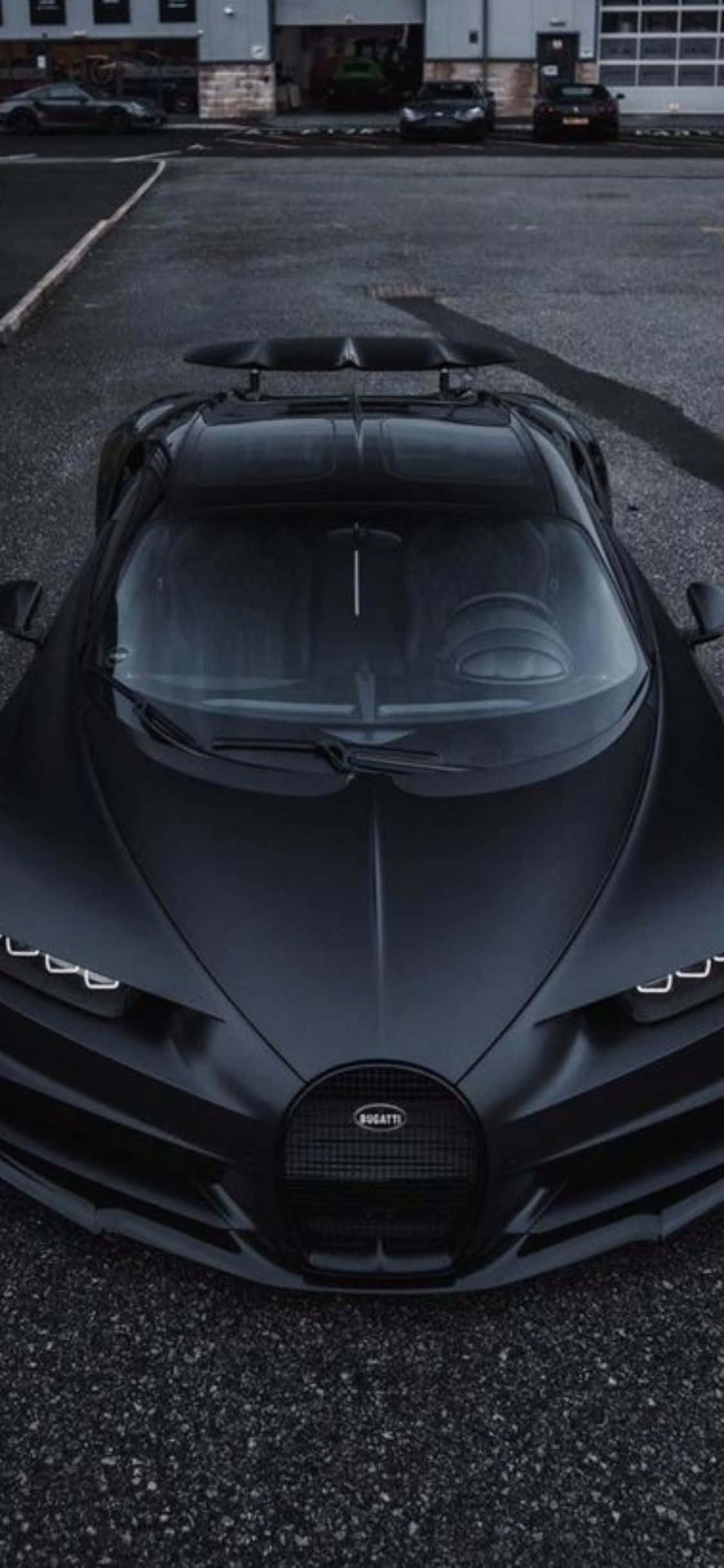 Frigør den luksuriøse kraft fra den nye iPhone XS og Bugatti Wallpapers
