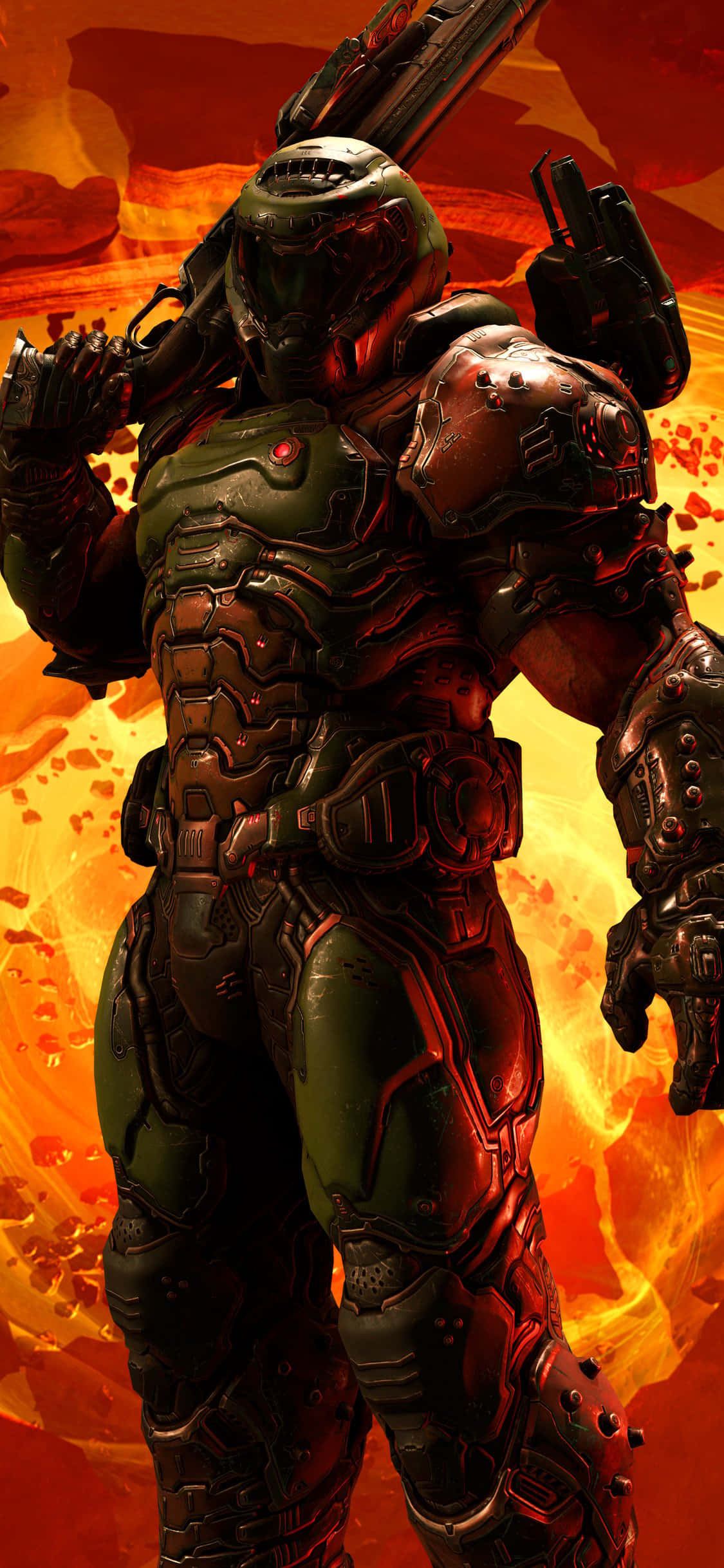 Frigør den ultimative Doom Eternal-oplevelse fra din iPhone Wallpapers