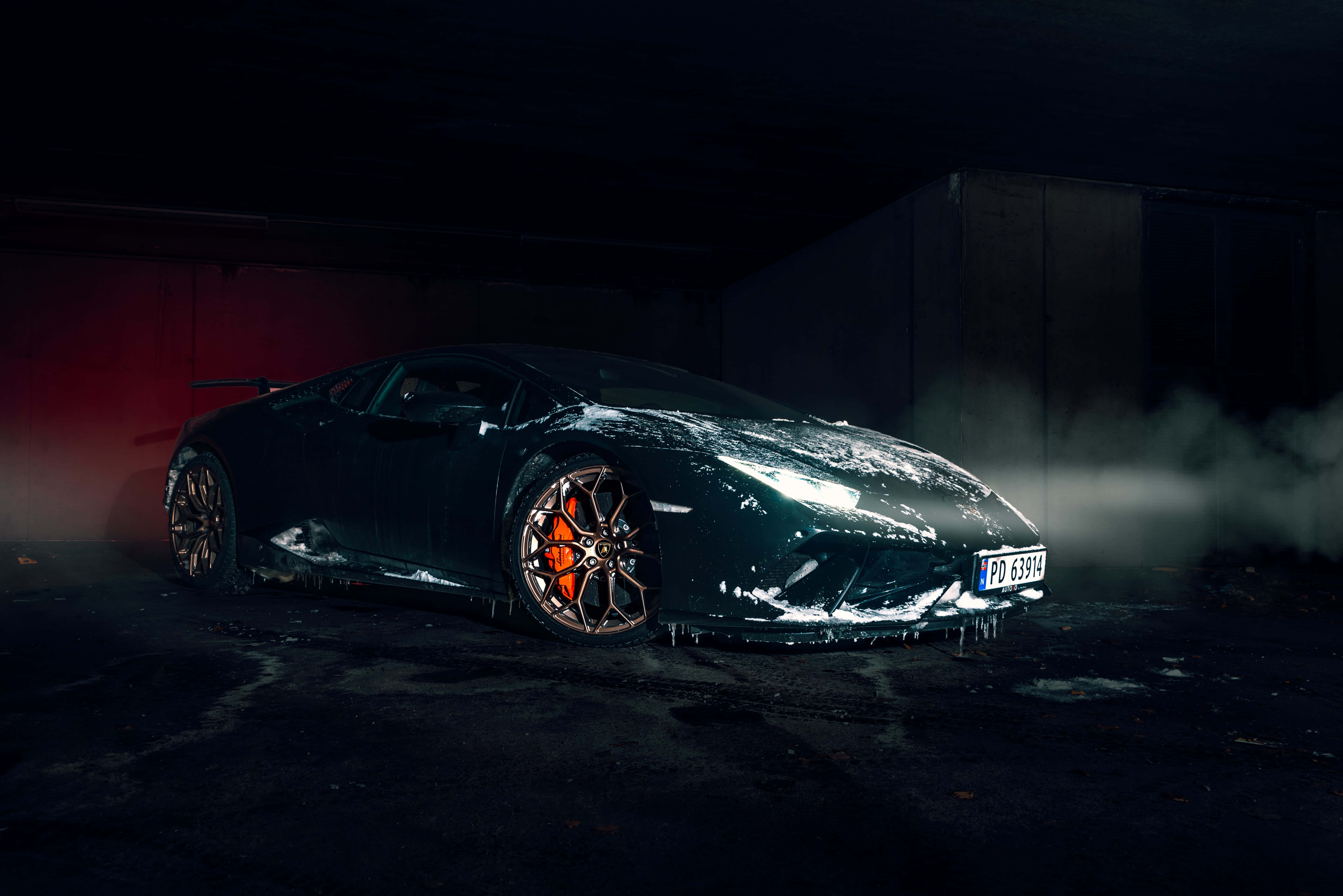 Frigør kraften fra Lamborghini Wallpapers