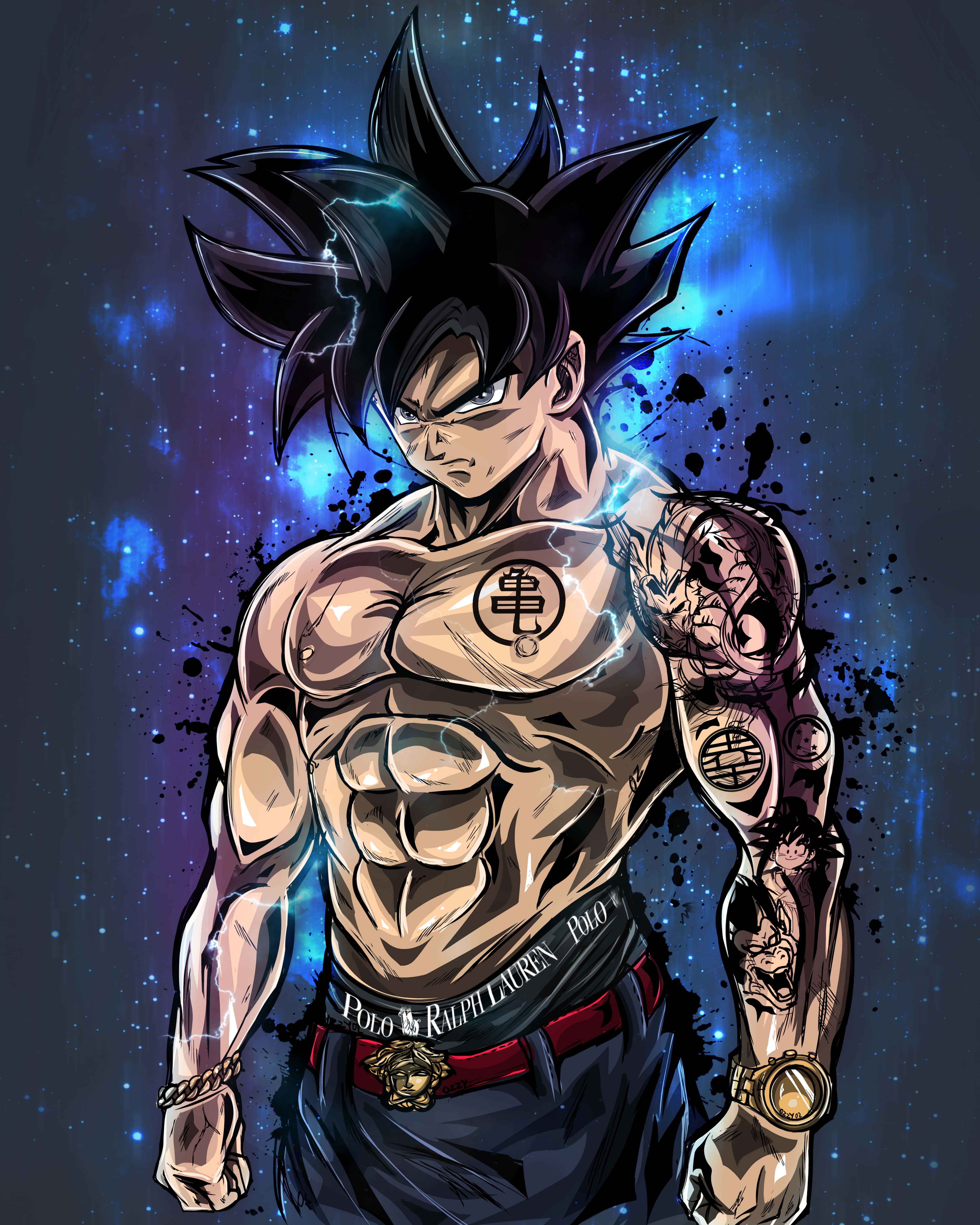 Frigør kraften fra Ultra Instinct for at nå dit højeste potentiale Wallpapers