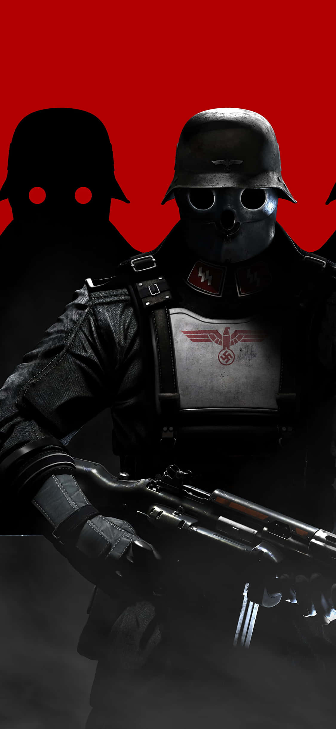 Frigør Kraften i iPhone Xs i Wolfenstein II Wallpapers
