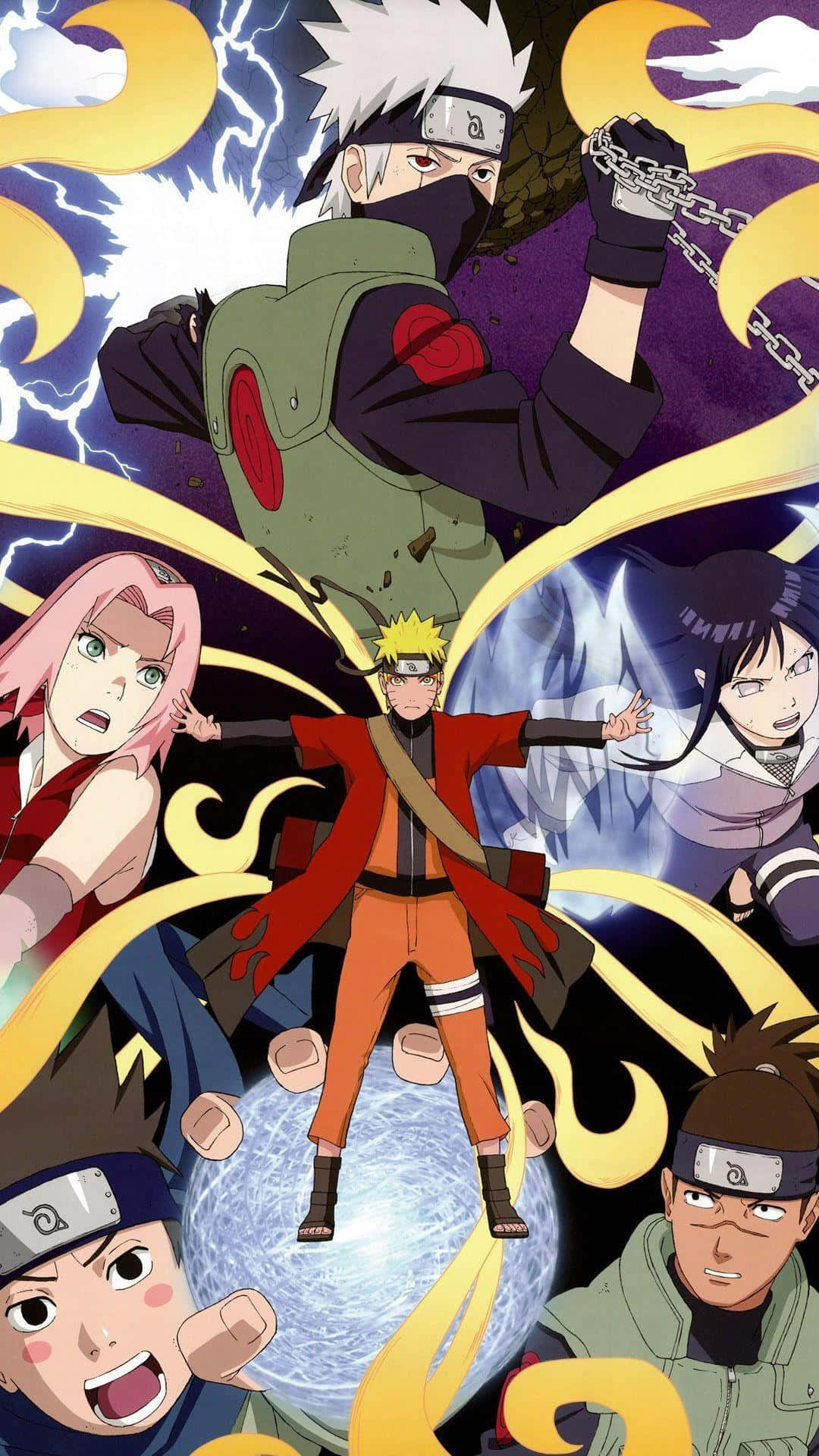 Frigør Kraften - Naruto Uzumaki Telefonbaggrund Wallpapers