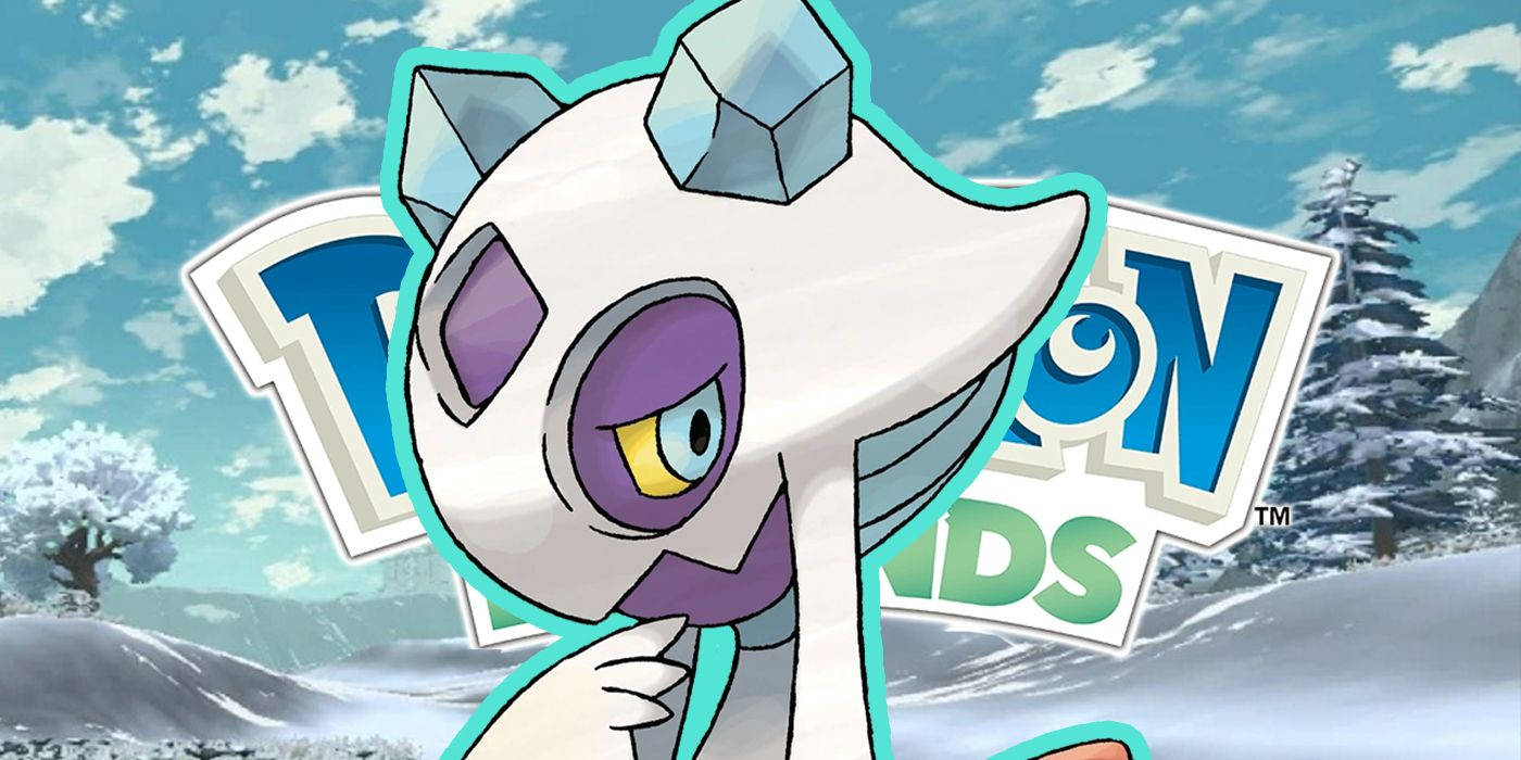 Froslass i sneklædt mark - Den iøjnefaldende og mystiske Pokémon Wallpapers