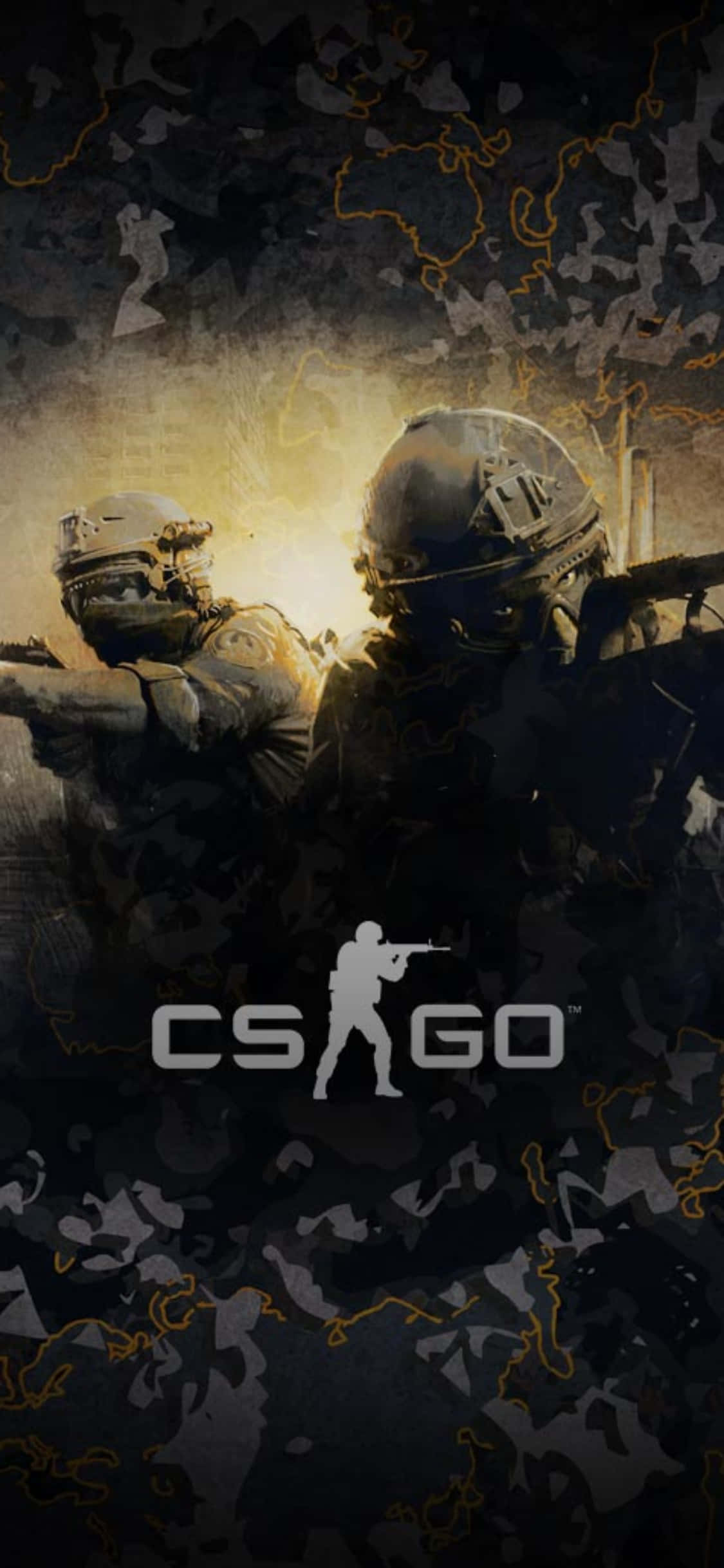 Fuldend din præstation med iPhone XS og Counter-Strike Global Offensive Wallpapers