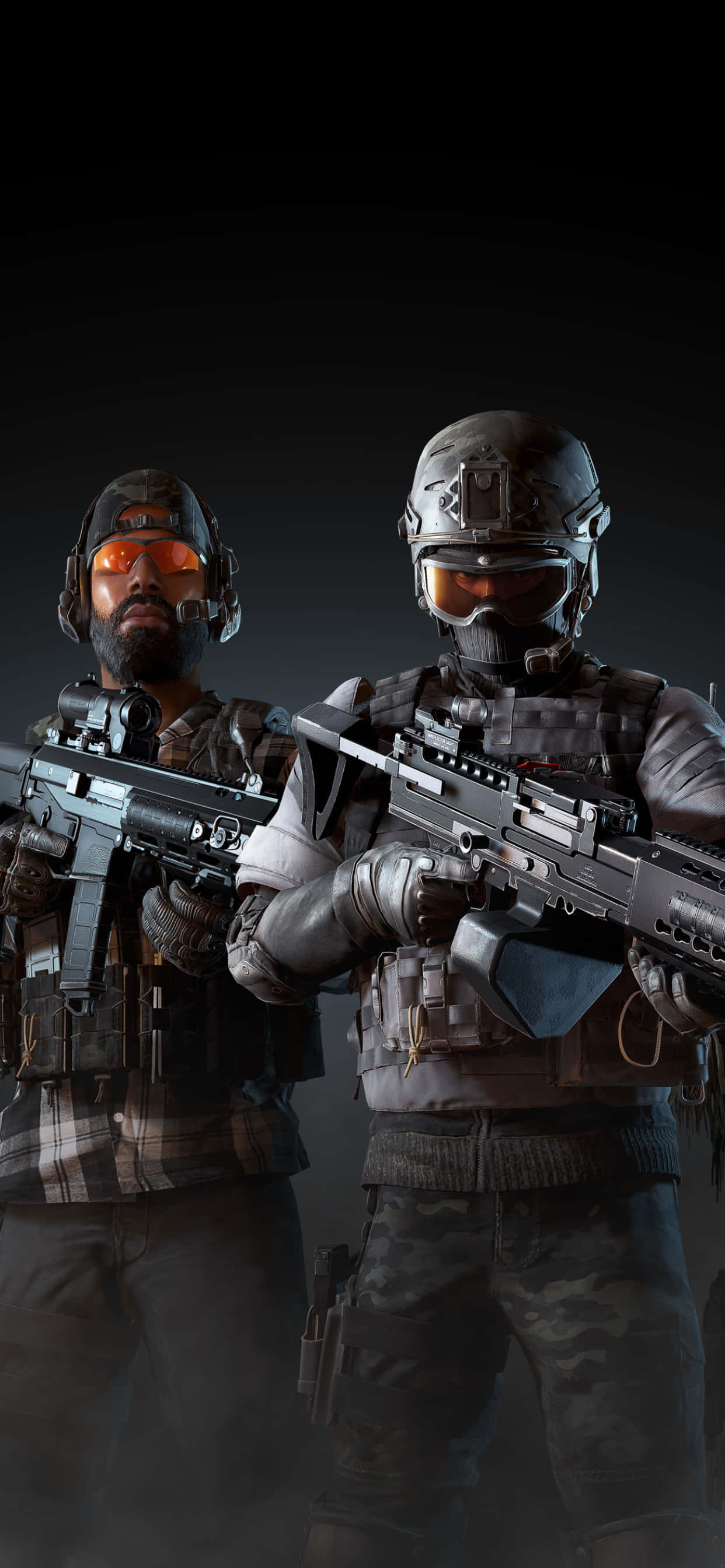 Fuldudstyrede soldater iPhone X Ghost Recon Wildlands Baggrund Wallpapers