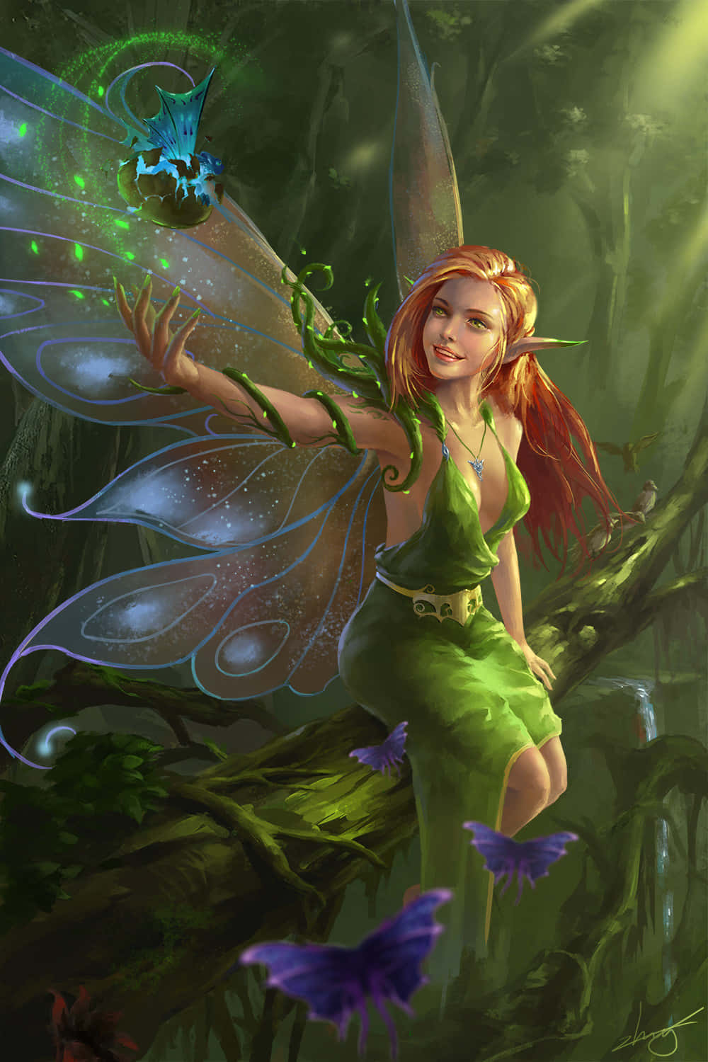 Funklende Fantasi Wallpapers