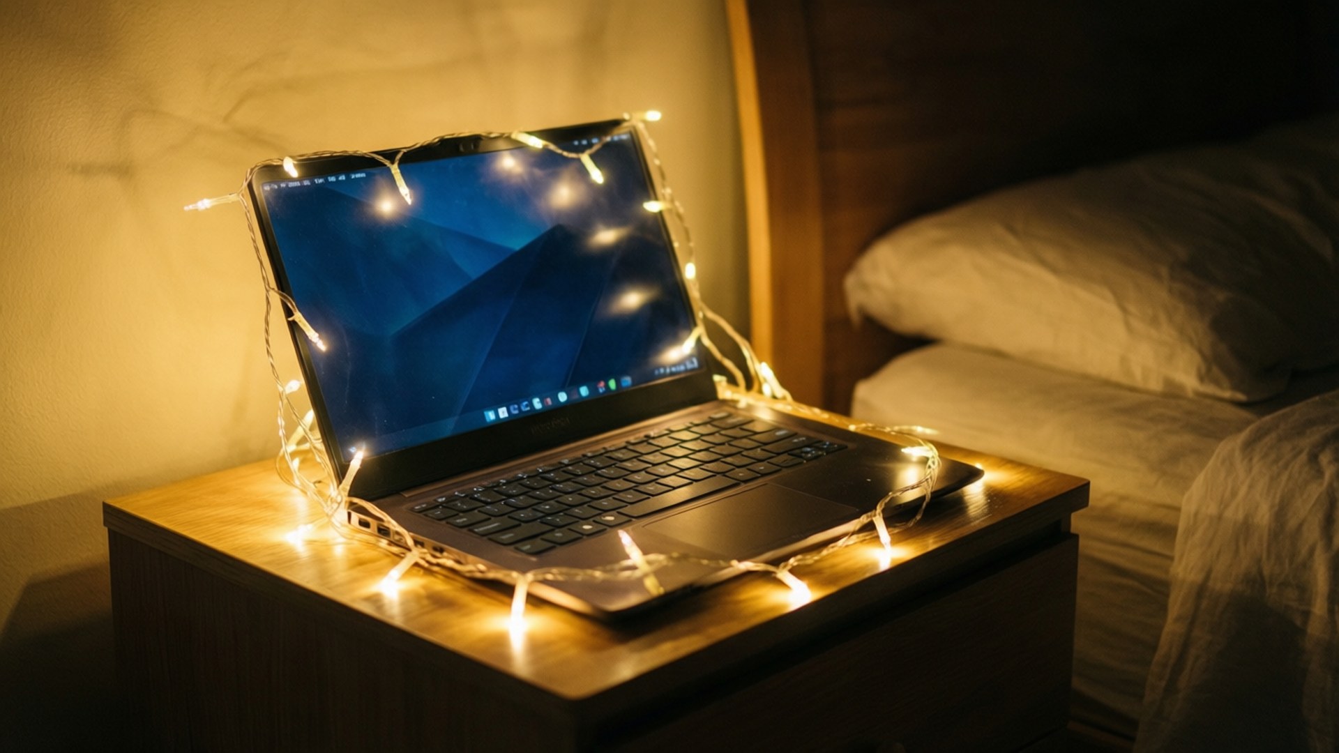 Funklende Nat Chromebook Wallpapers