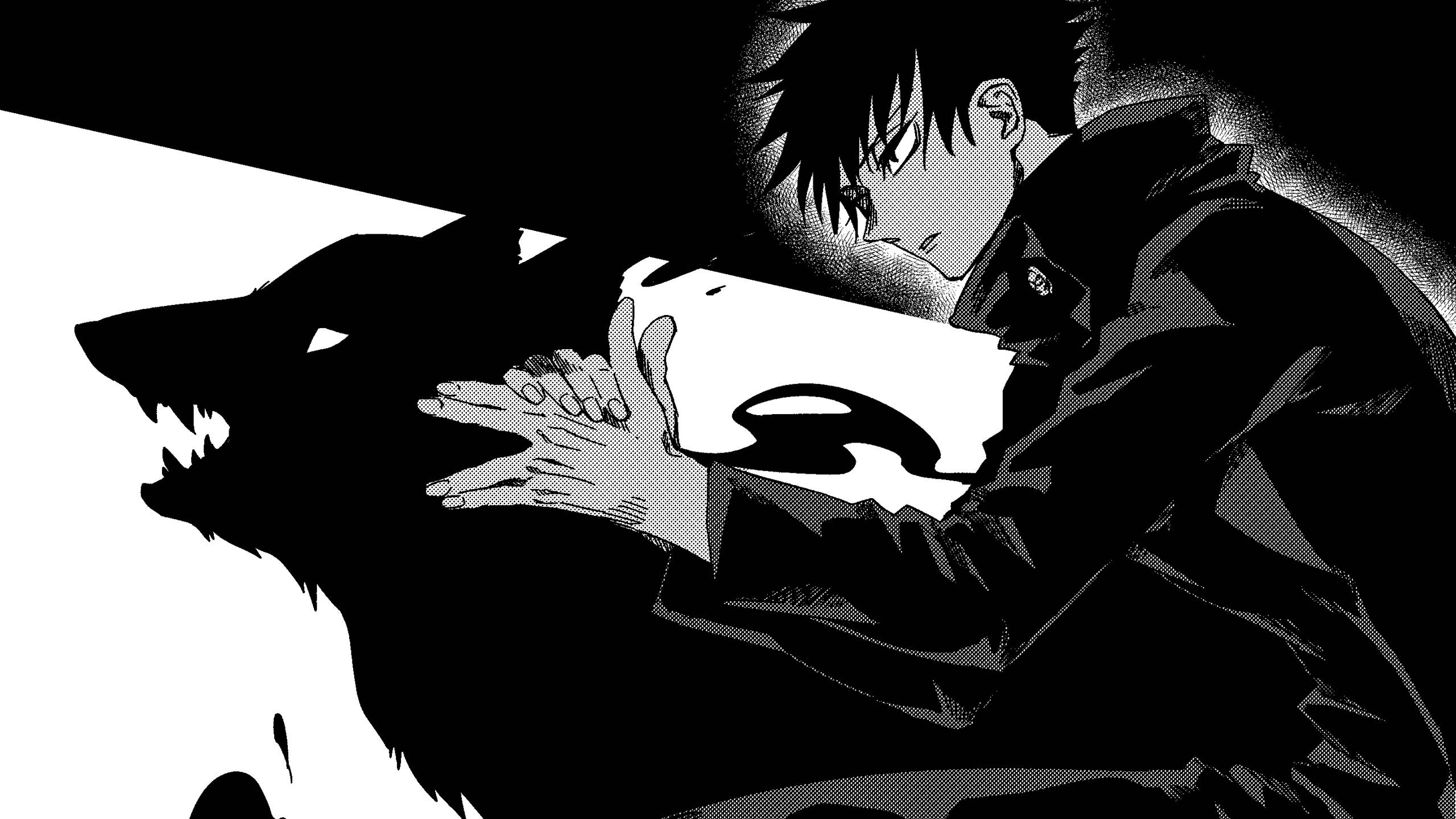 Fushiguros guddommelige hund i Jujutsu Kaisen Wallpapers